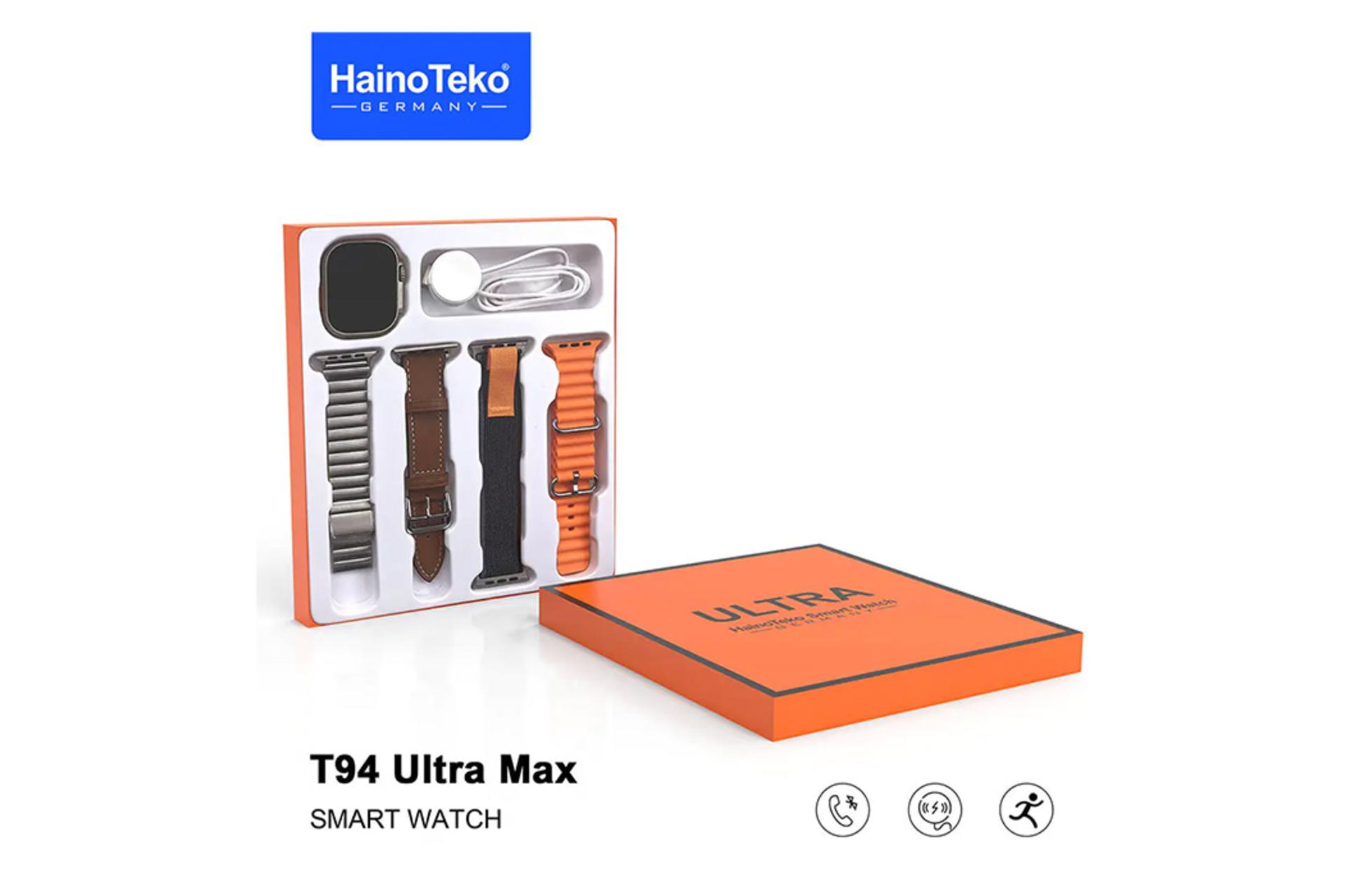 جعبه ساعت هوشمند هاینو تکو Haino Teko T94 Ultra Max