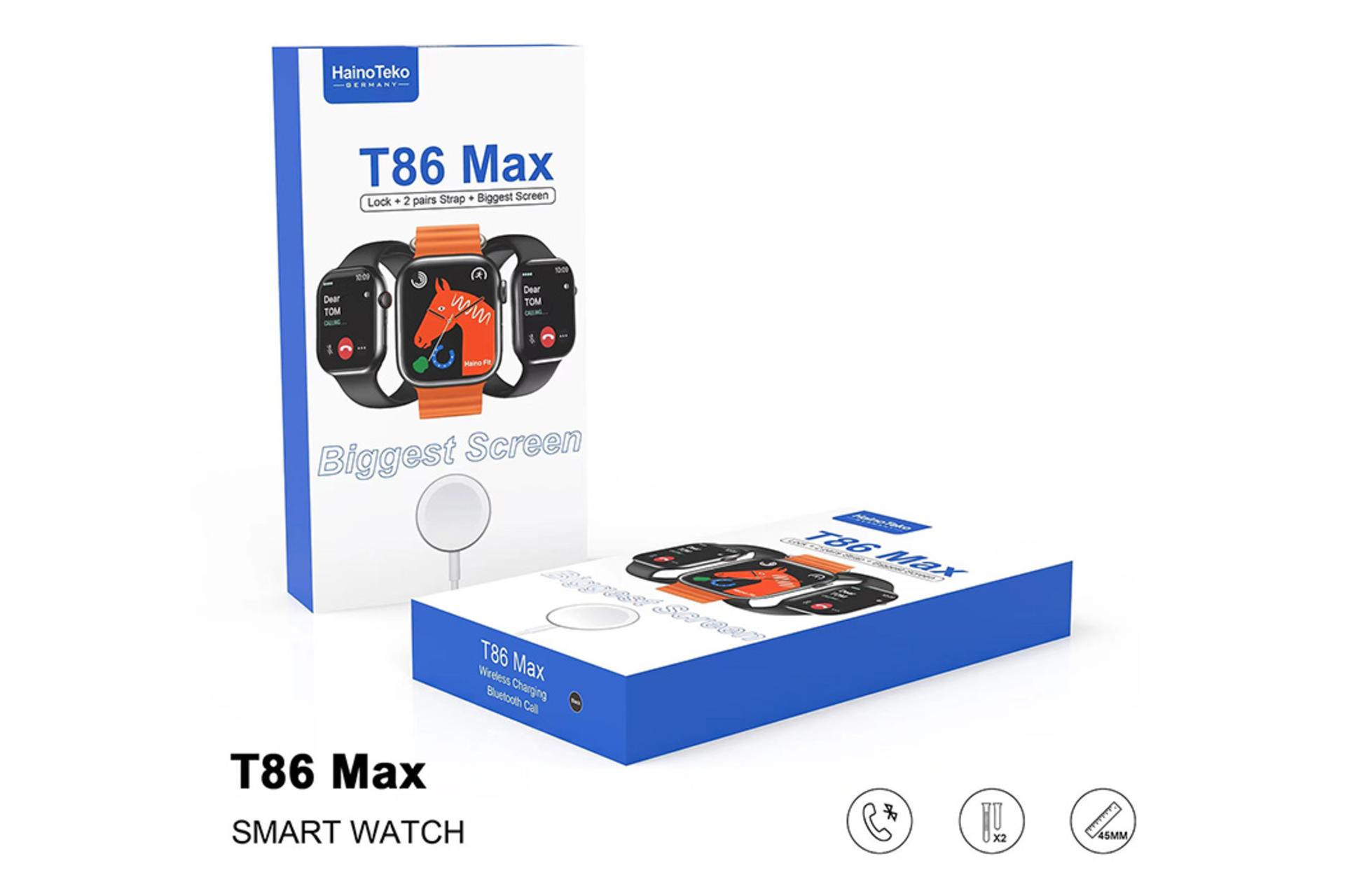 جعبه ساعت هوشمند هاینو تکو Haino Teko T86 Max