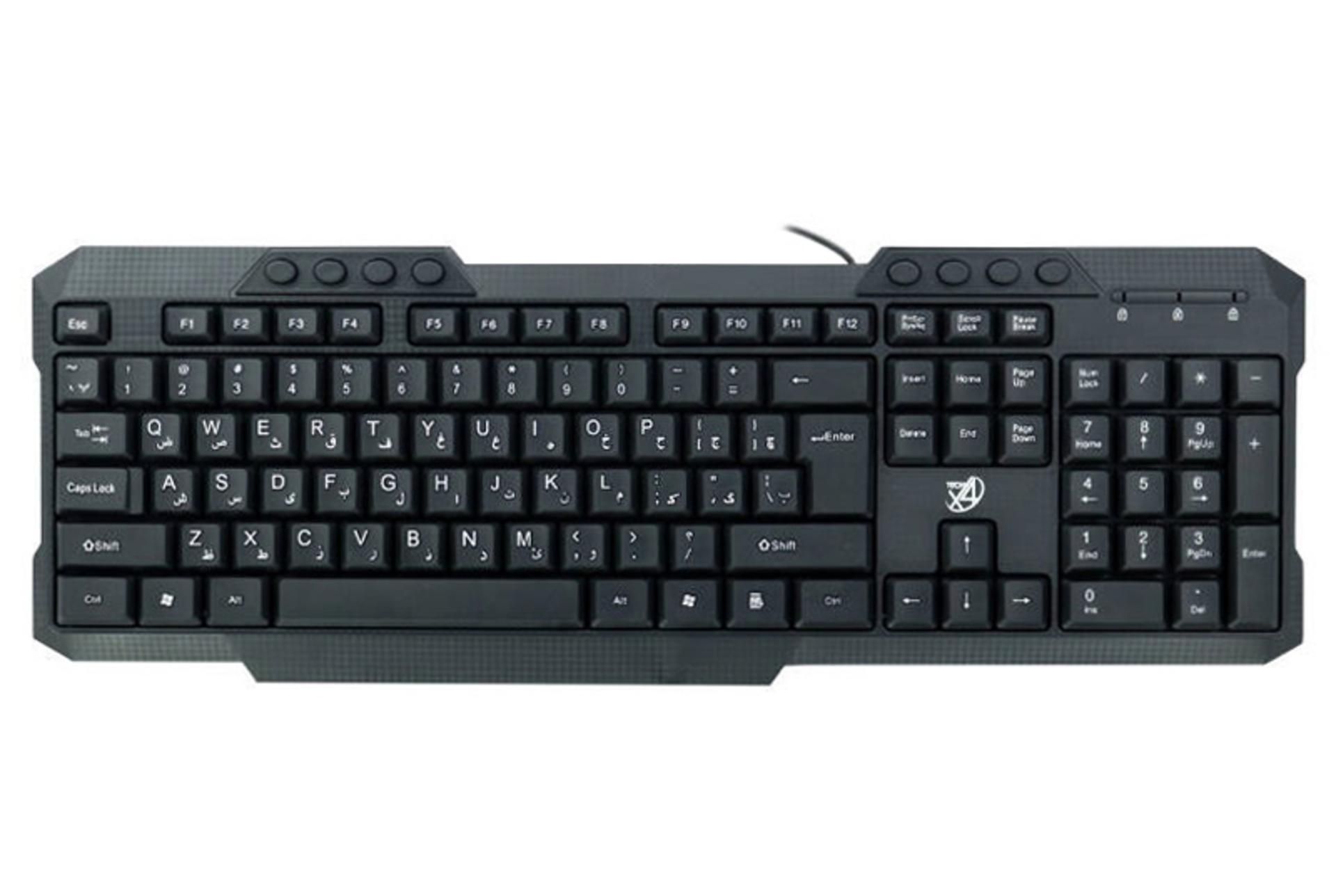 ابعاد کیبورد ایکس فورتک X33