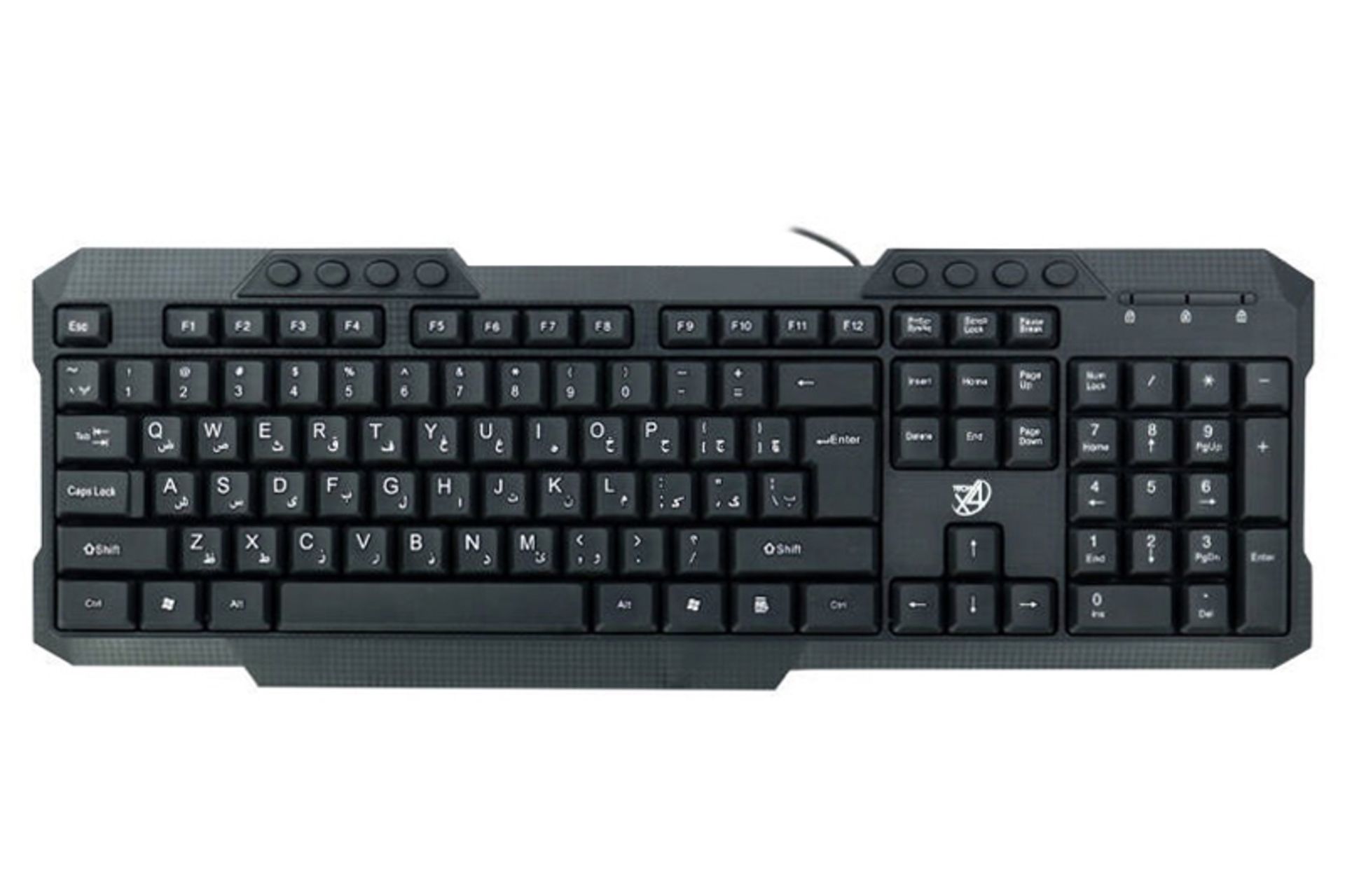 ابعاد کیبورد ایکس فورتک X33