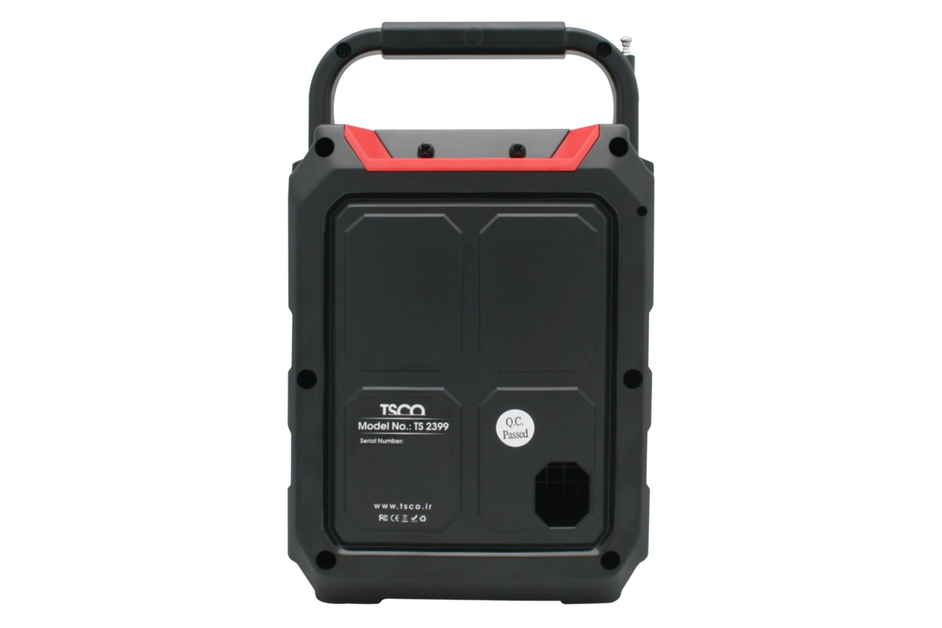 پشت اسپیکر تسکو TSCO TS 2399