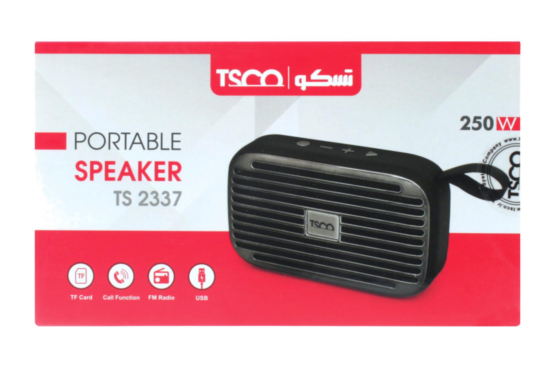 جعبه اسپیکر تسکو TSCO TS 2337 مشکی