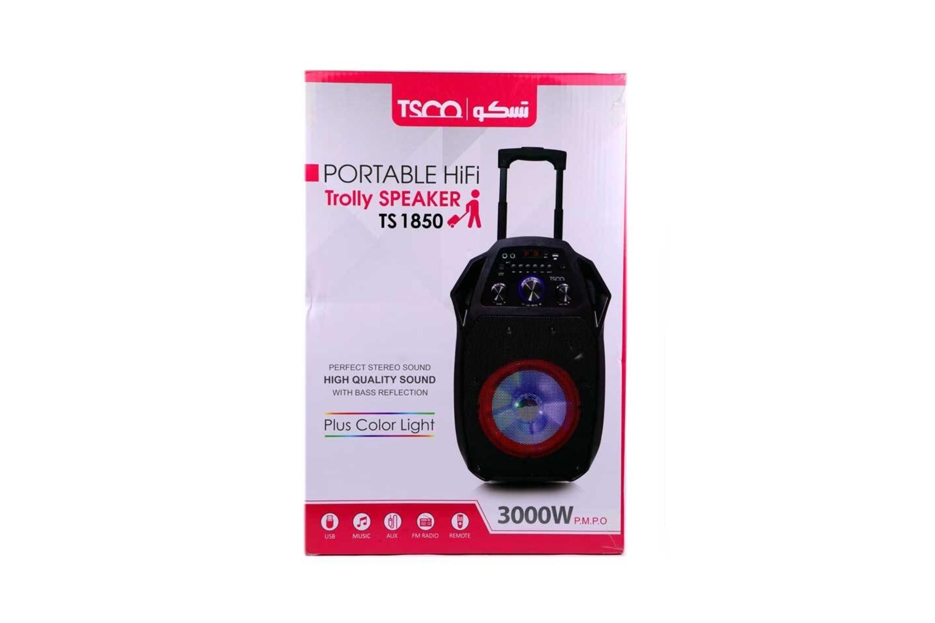 جعبه اسپیکر تسکو TSCO TS 1850