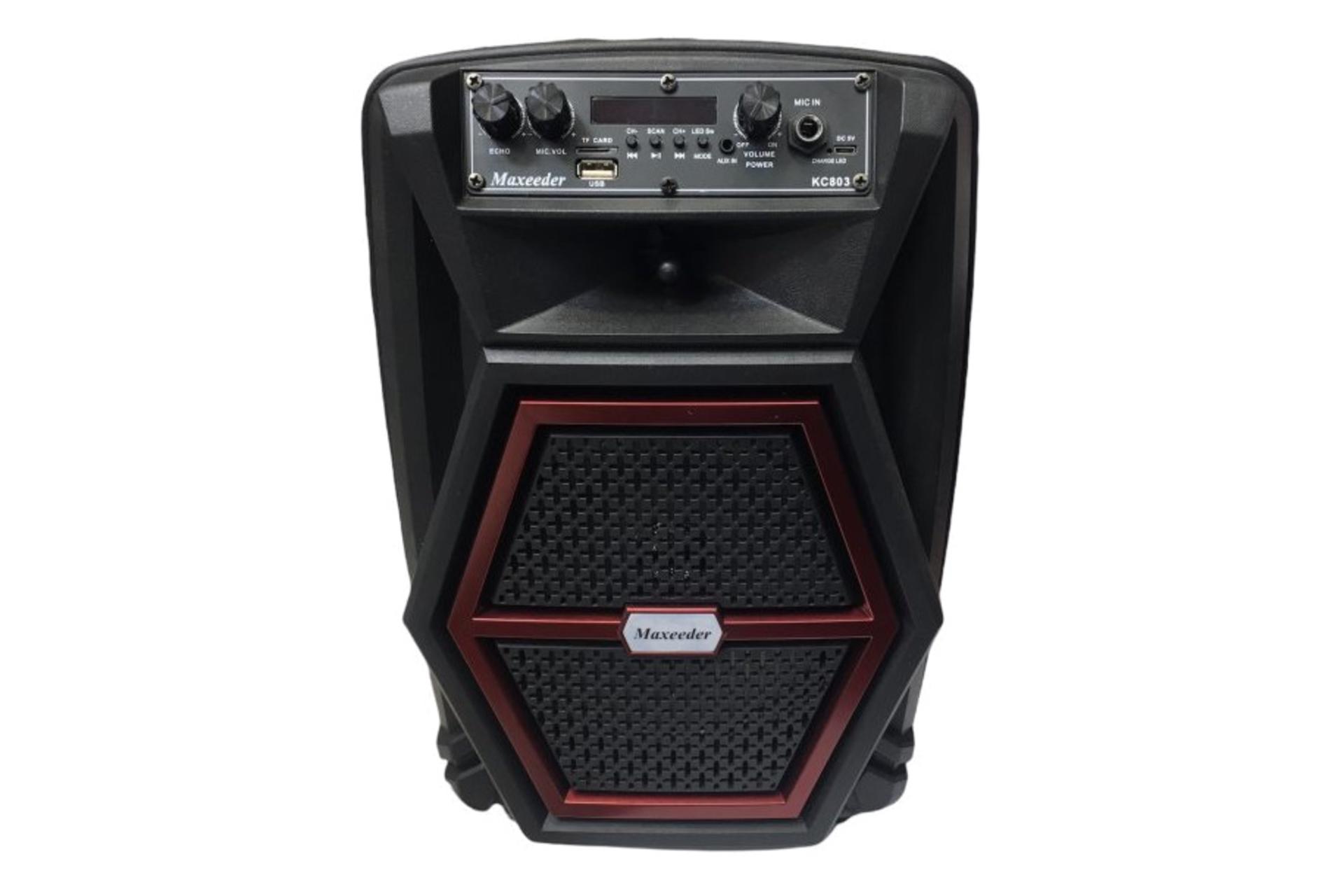 نمای روبرو اسپیکر مکسیدر Maxeeder MX-ES1081 KC803