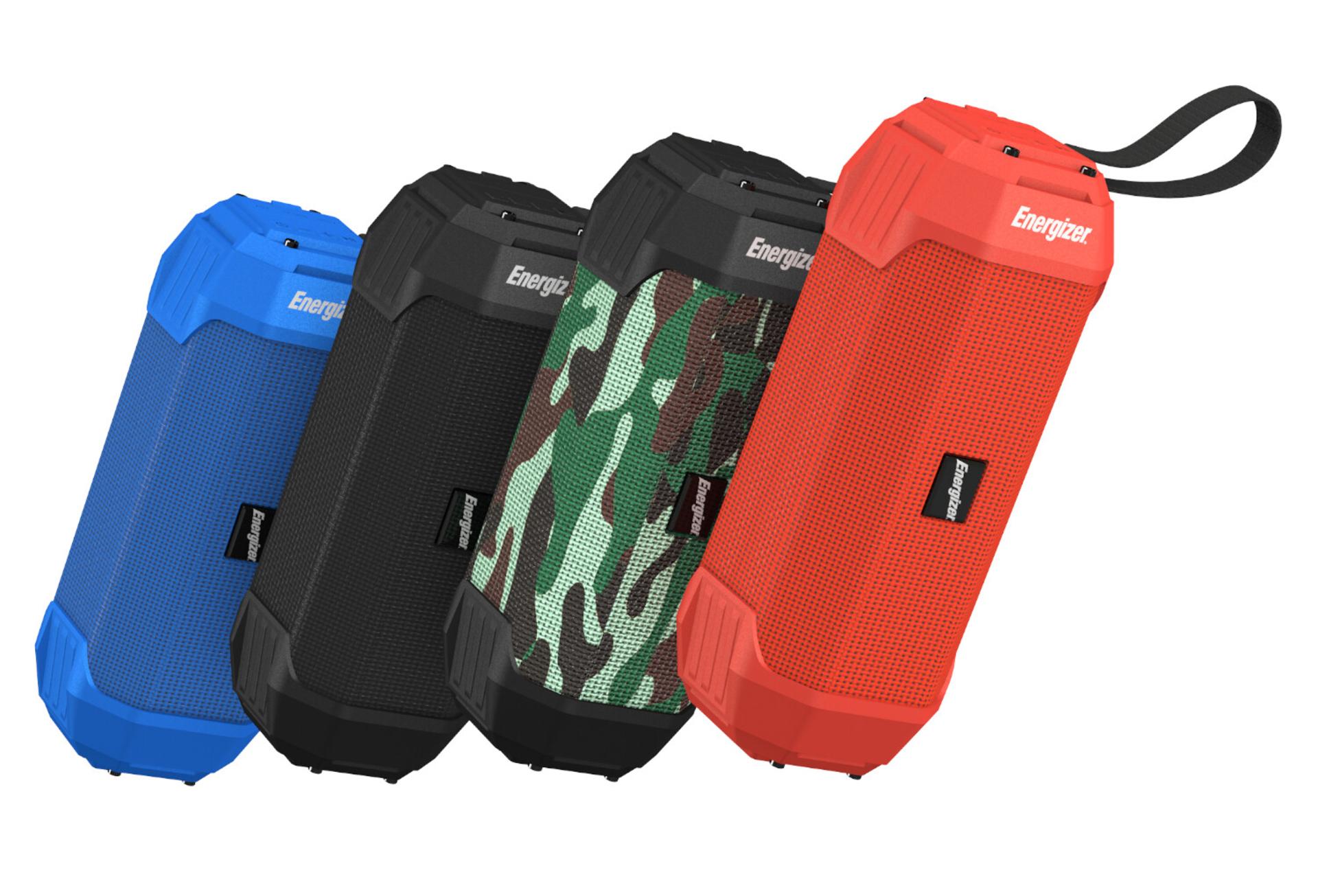 رنگ های مختلف اسپیکر انرجایزر Energizer BTS-104