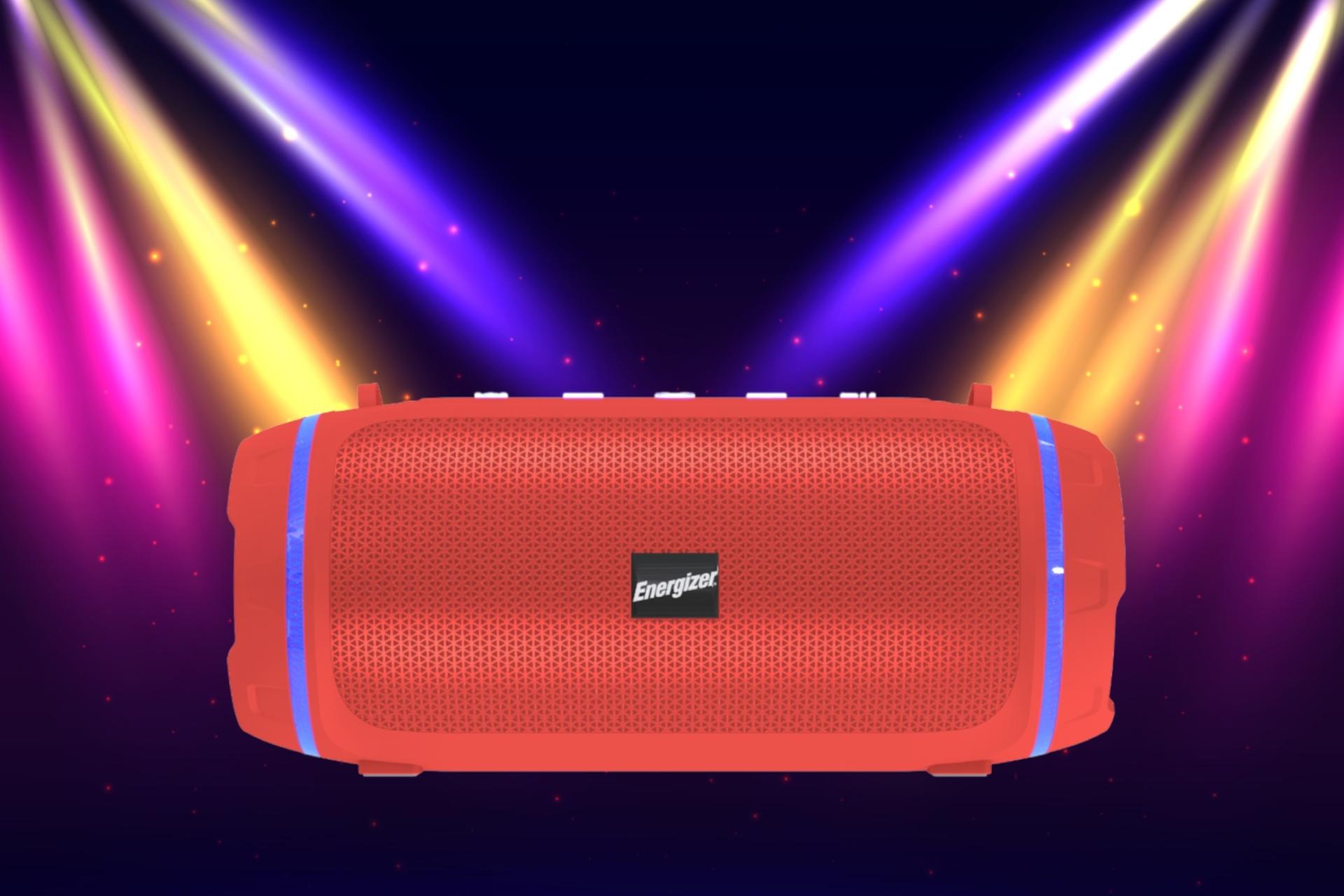 اسپیکر انرجایزر Energizer BTS-102 قرمز