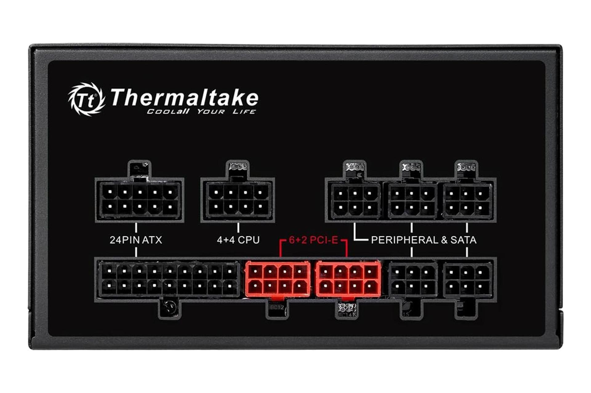 کانکتور پاور کامپیوتر ترمالتیک Smart Pro RGB 750W Bronze با توان 750 وات
