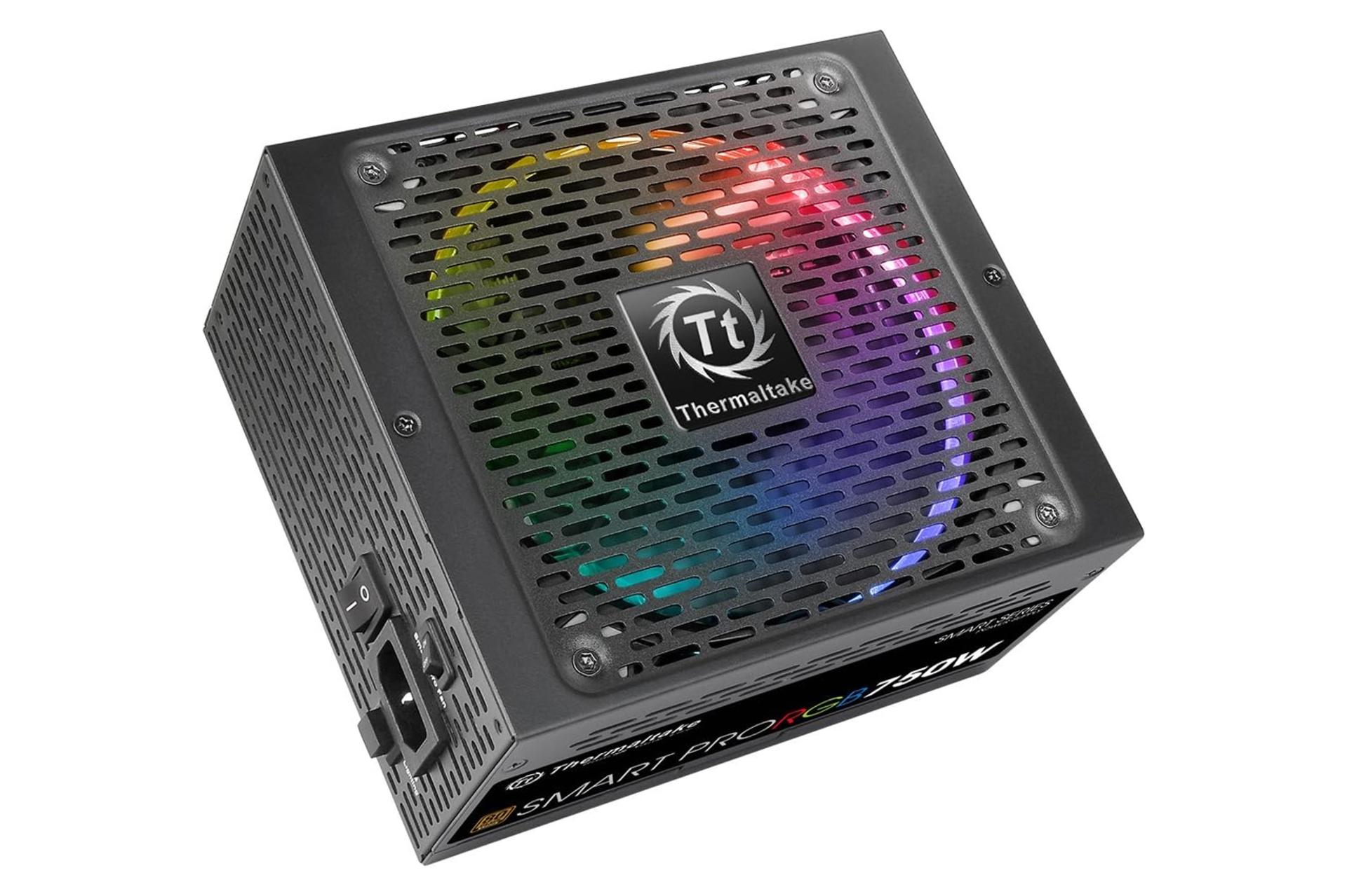 پاور کامپیوتر ترمالتیک Smart Pro RGB 750W Bronze با توان 750 وات