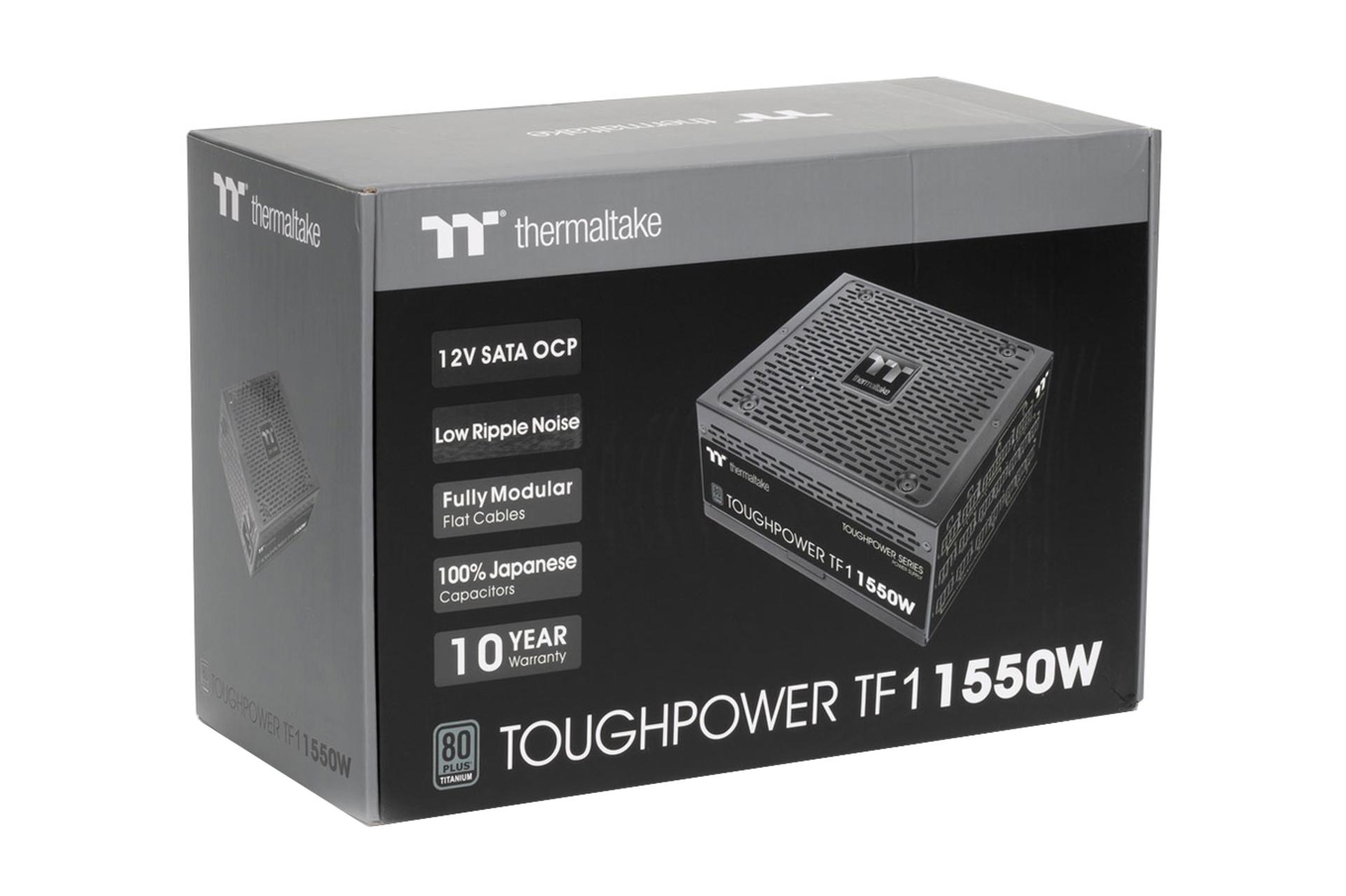 جعبه پاور کامپیوتر ترمالتیک Toughpower TF1 1550W - TT Premium Edition با توان 1550 وات