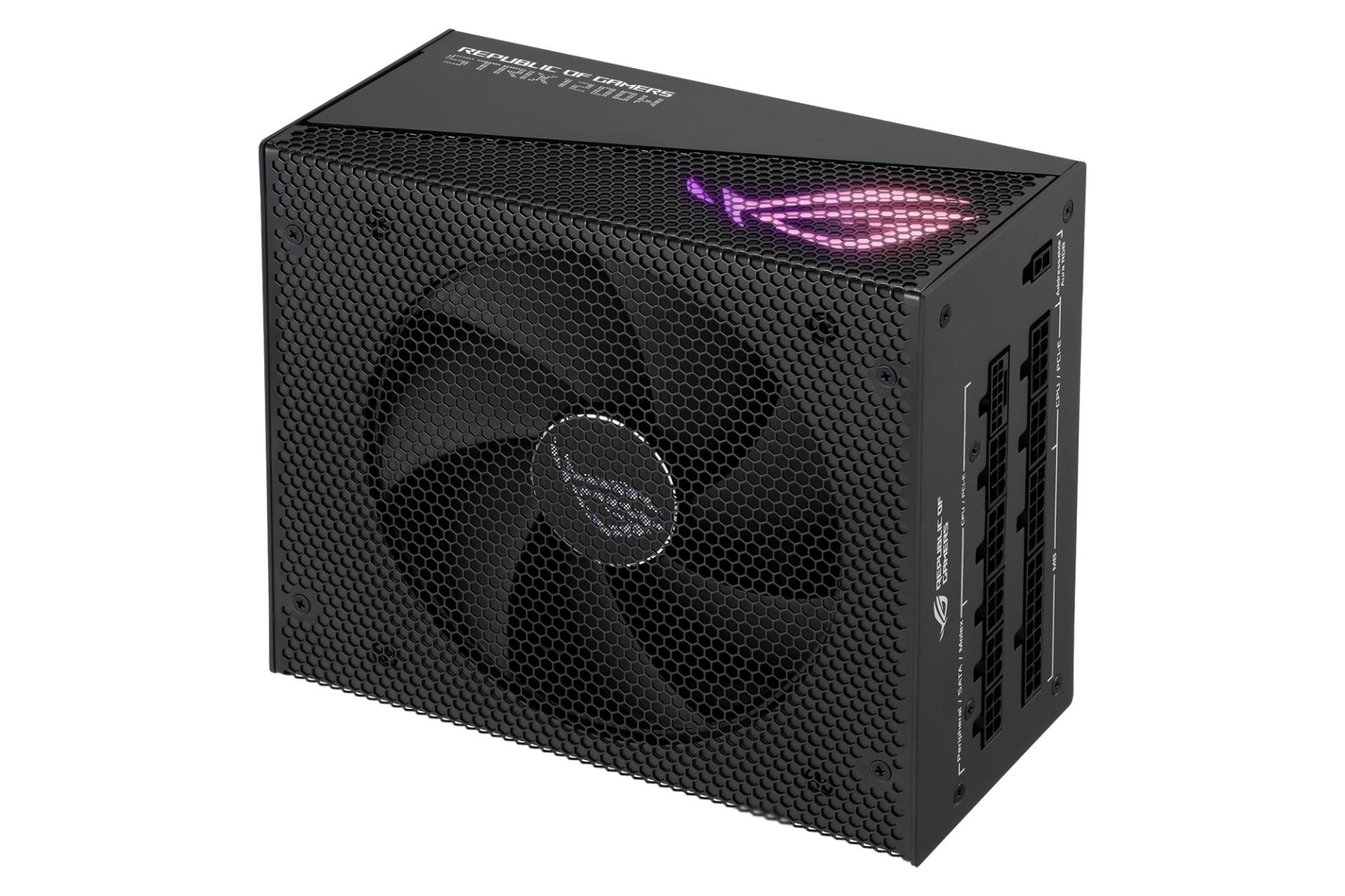 پاور کامپیوتر ایسوس ROG STRIX 1200W Gold Aura Edition با توان 1200 وات