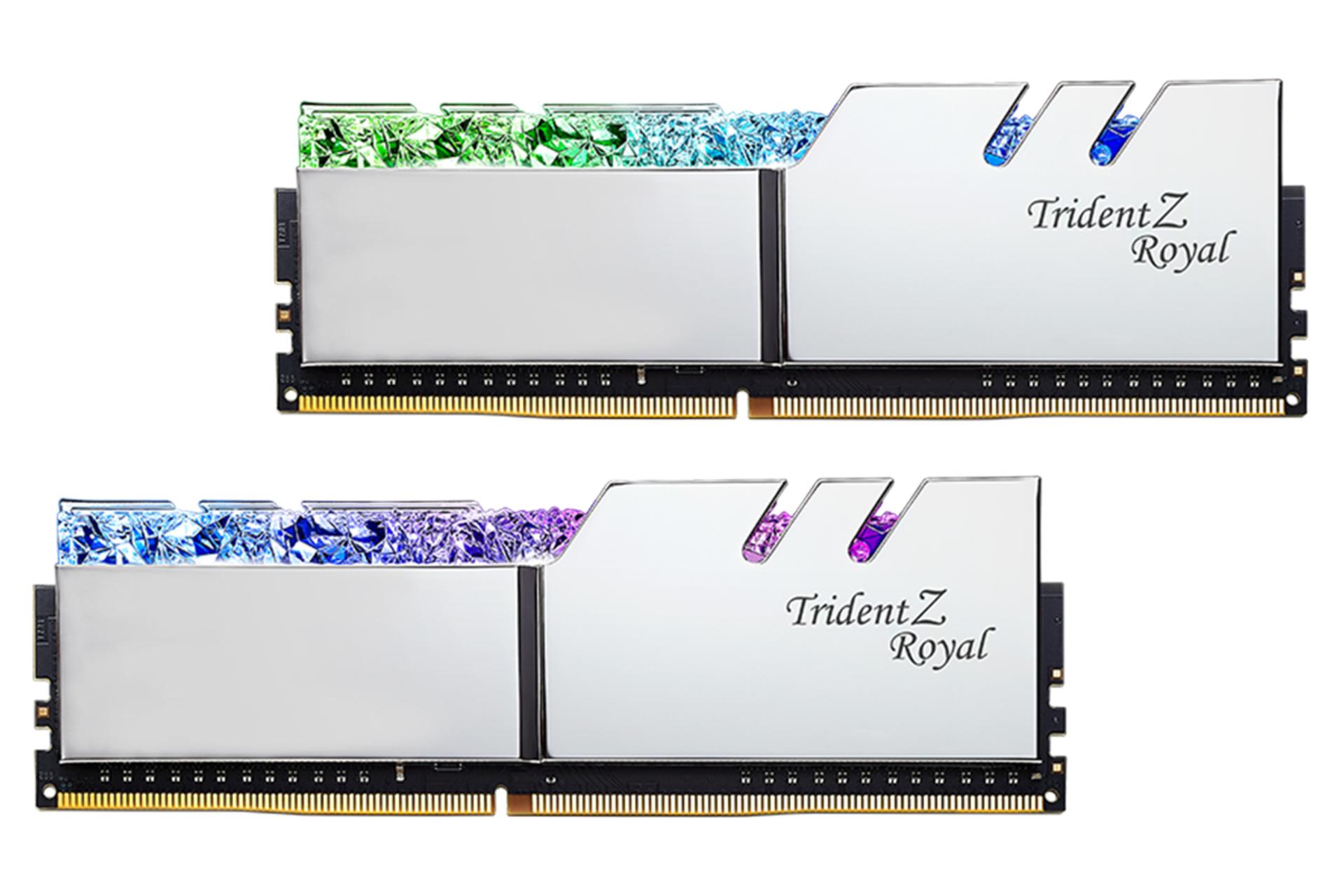 رم جی اسکیل Trident Z Royal ظرفیت 16 گیگابایت (2x8) از نوع DDR4-4000