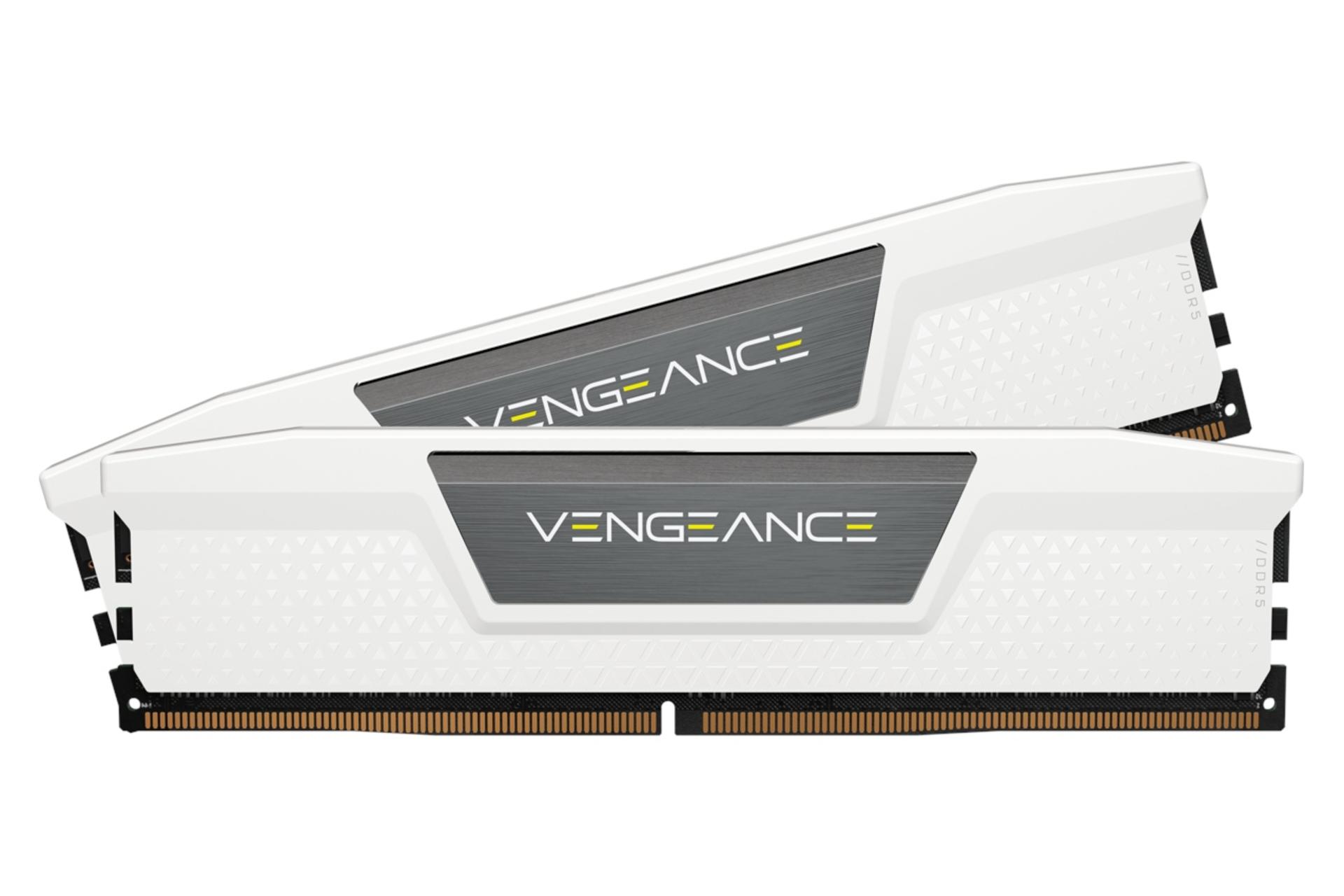 رم کورسیر VENGEANCE ظرفیت 32 گیگابایت (2x16) از نوع DDR5-5200 سفید