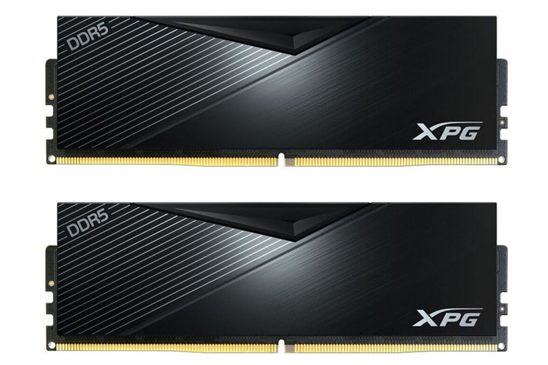 نمای جلوی ای دیتا XPG LANCER ظرفیت 32 گیگابایت از نوع DDR5-5200 بصورت دوتایی