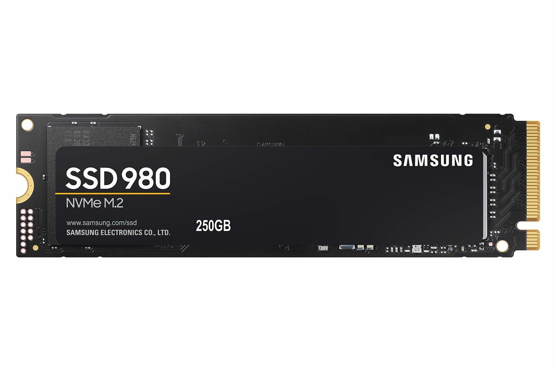 SSD سامسونگ Samsung 980 NVMe M.2 250GB ظرفیت 250 گیگابایت