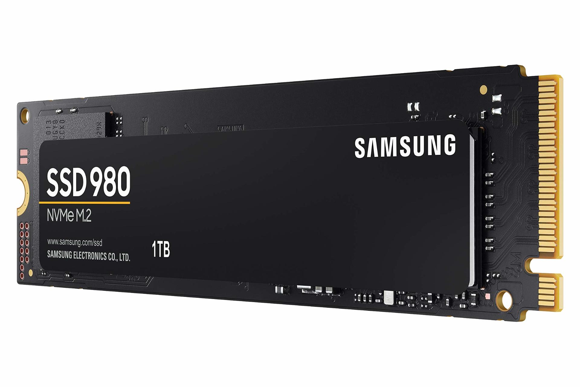 نمای راست SSD سامسونگ Samsung 980 NVMe M.2 1TB ظرفیت 1 ترابایت