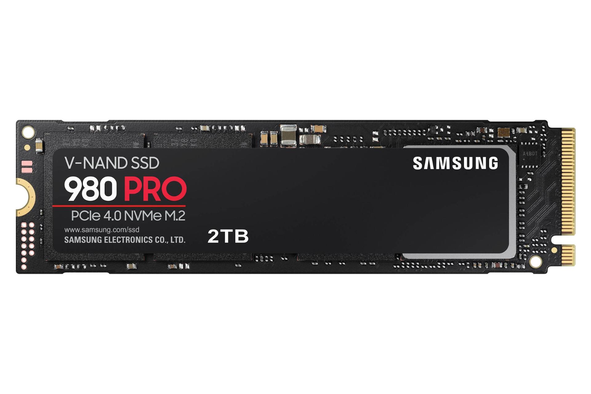 SSD سامسونگ 980 پرو Samsung 980 Pro NVMe M.2 2TB ظرفیت 2 ترابایت
