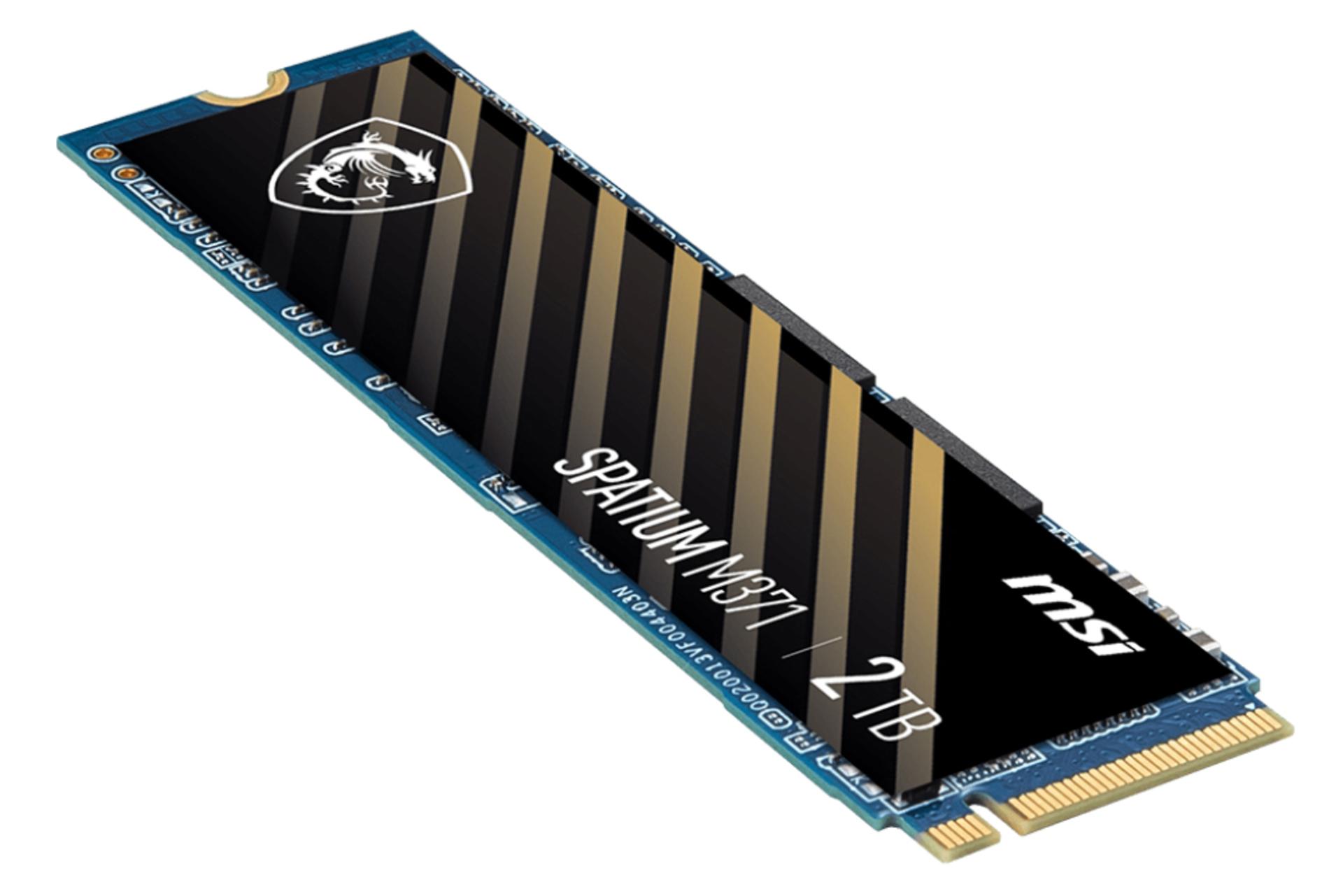 SSD ام اس آی SPATIUM M371 NVMe M.2 ظرفیت 2 ترابایت