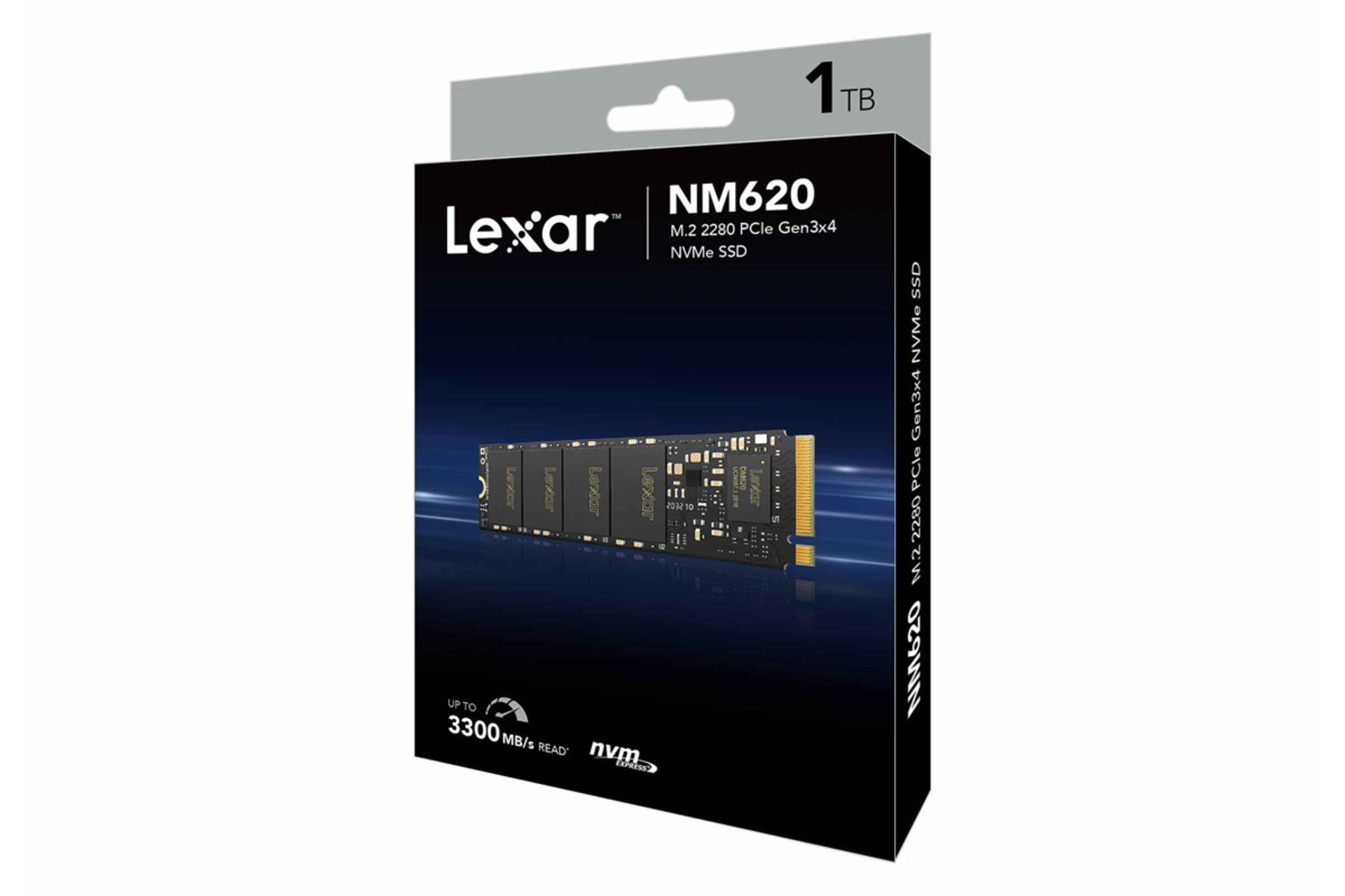 مرجع متخصصين ايران جعبه SSD لكسار NM620 NVMe M.2 ظرفيت 1 ترابايت