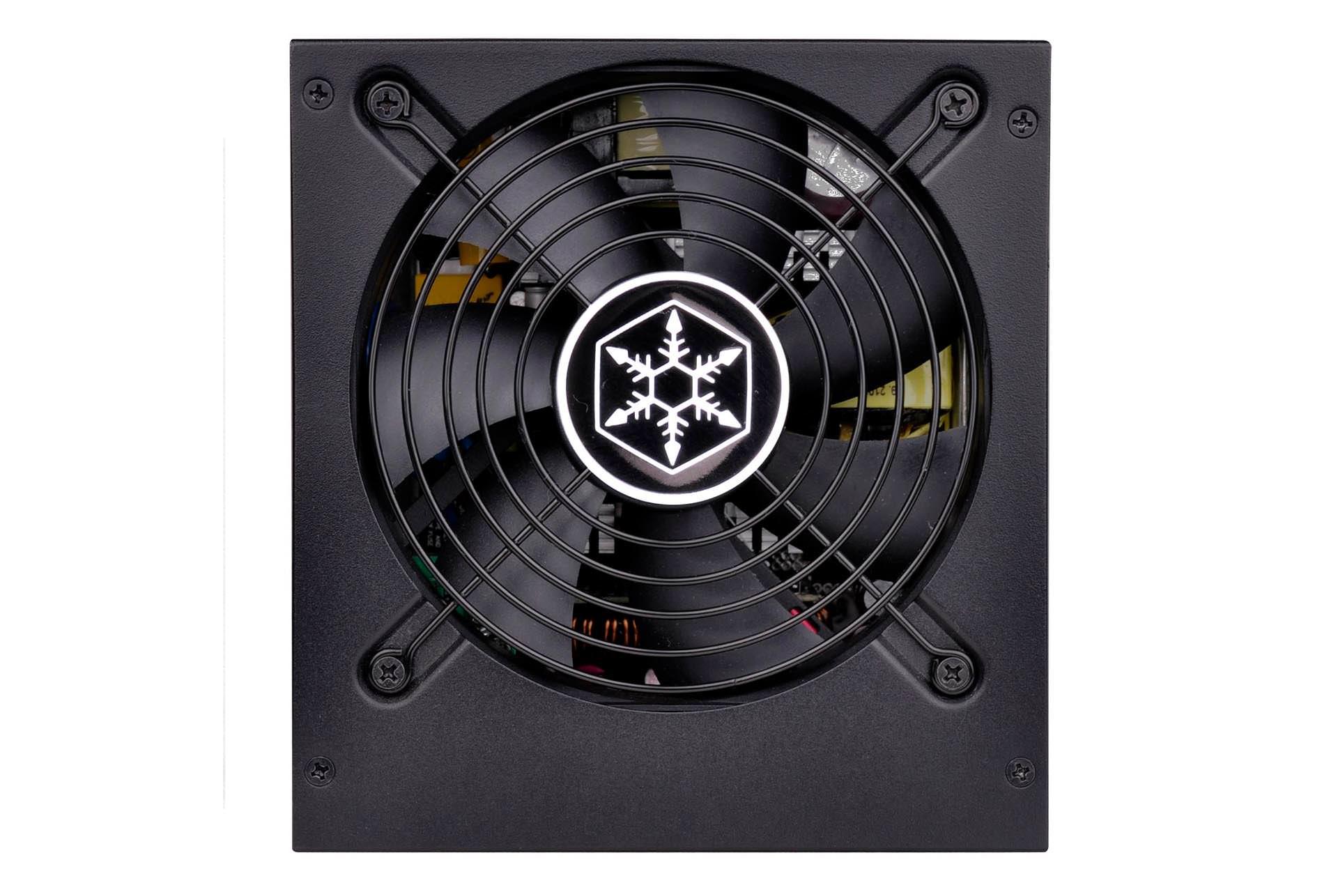 پاور کامپیوتر سیلور استون ST85F-PT با توان 850 وات نمای فن