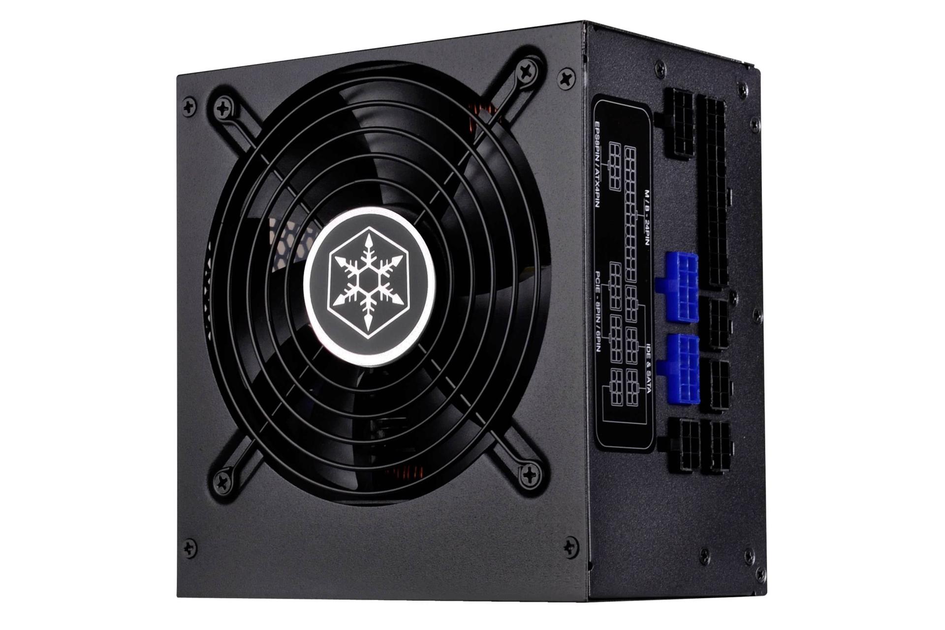 پاور کامپیوتر سیلور استون ST75F-GS V3.0 با توان 750 وات نمای ایستاده