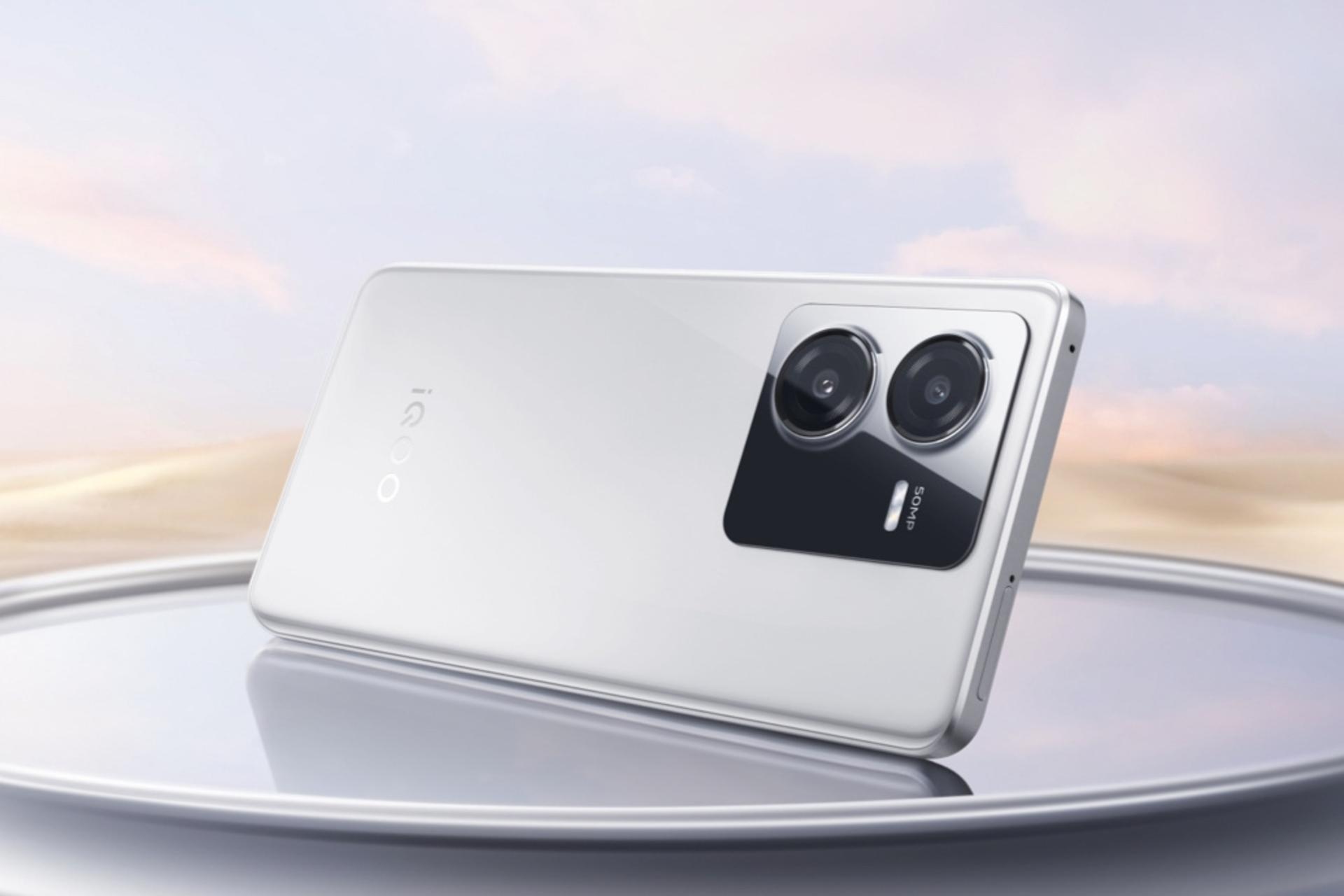 پنل پشت گوشی موبایل ویوو vivo iQOO Z8x نقره ای