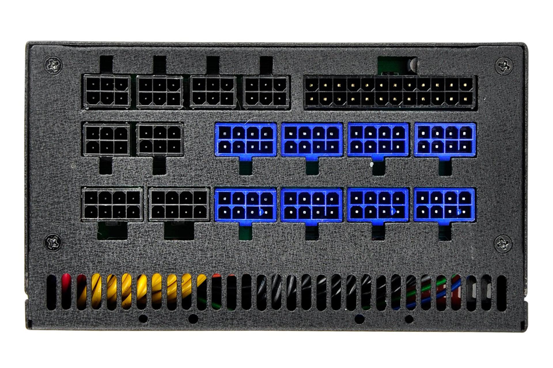 کانکتورهای پاور کامپیوتر سیلور استون ST1200-PT با توان 1200 وات