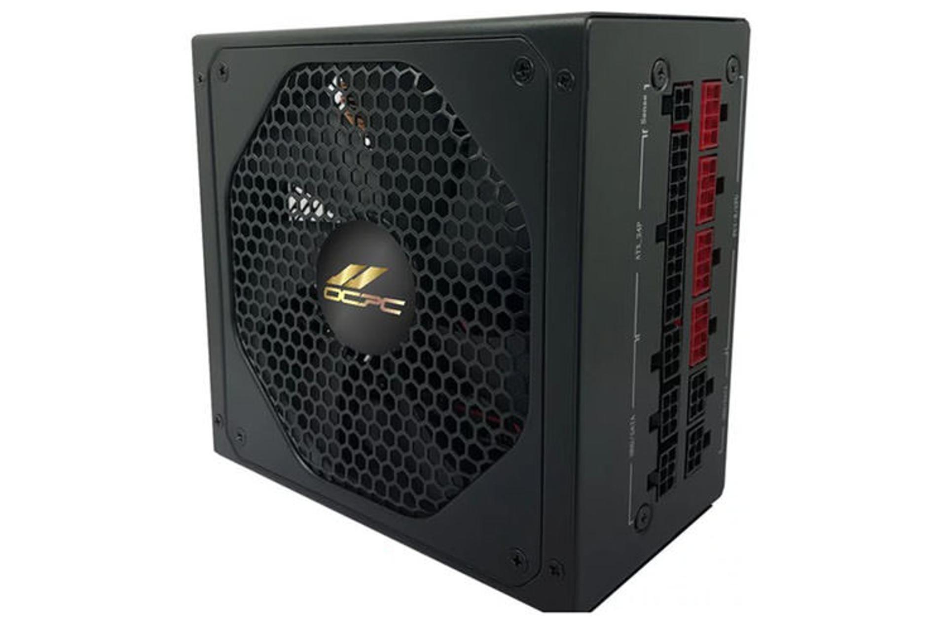 پاور کامپیوتر او سی پی سی GD850M با توان 850 وات نمای ایستاده