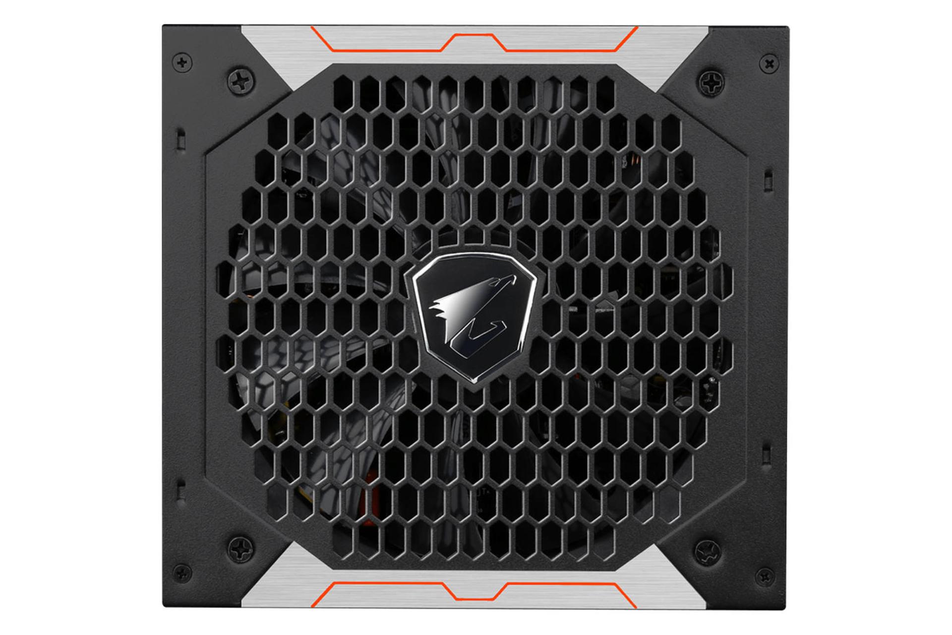 نمای فن پاور کامپیوتر گیگابایت AORUS P750G با توان 750 وات