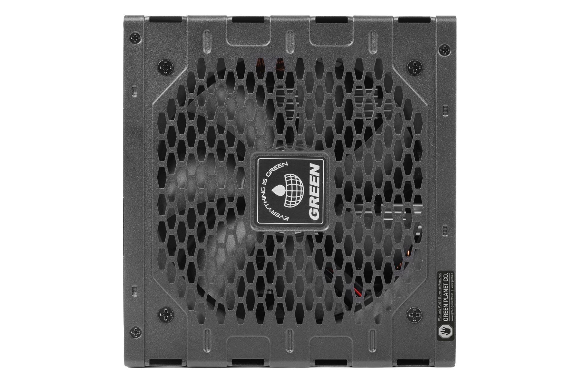 مرجع متخصصين ايران نماي فن پاور كامپيوتر گرين GP600A-GED با توان 600 وات