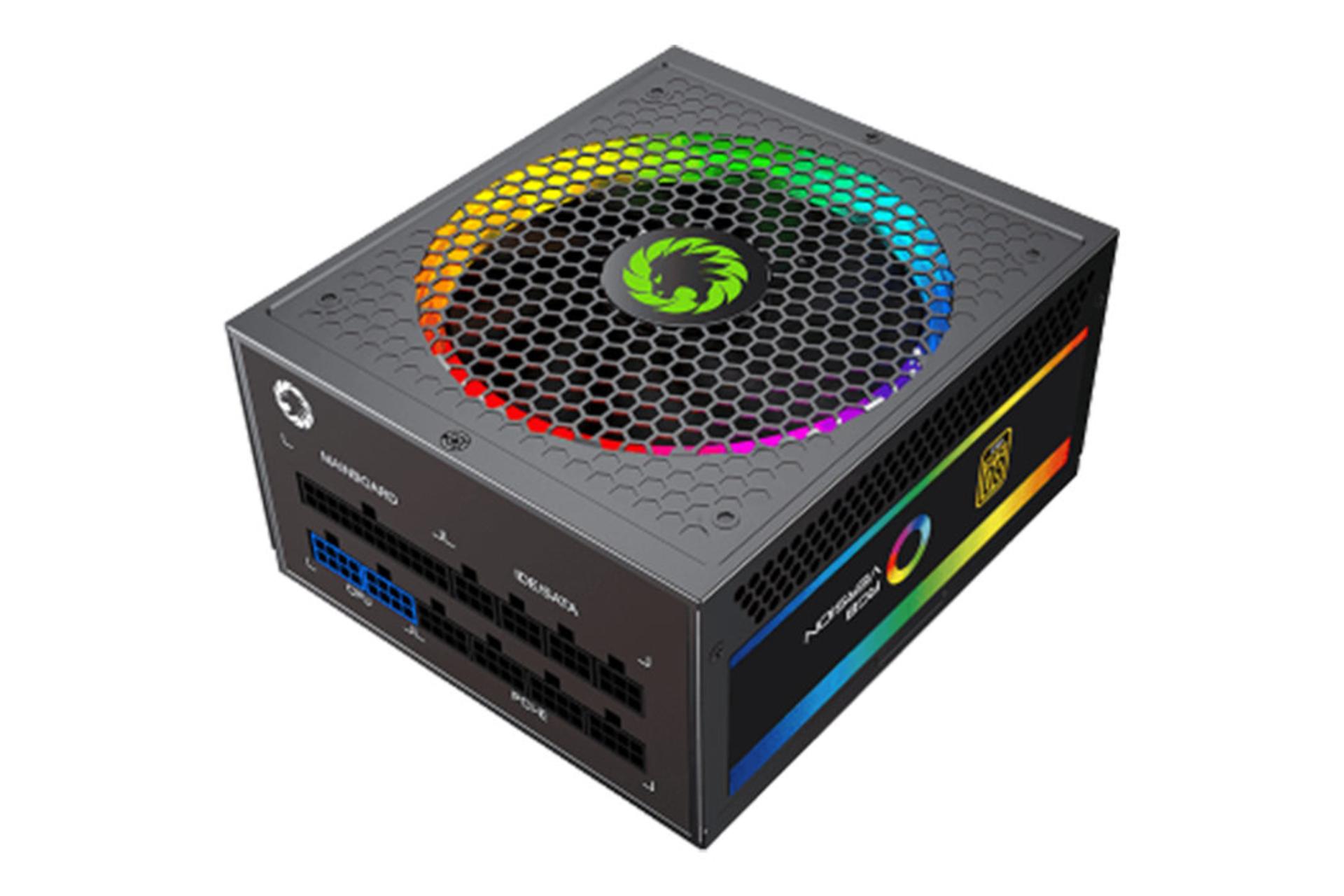 گیم مکس RGB1050 STD با توان 1050 وات نمای جانبی