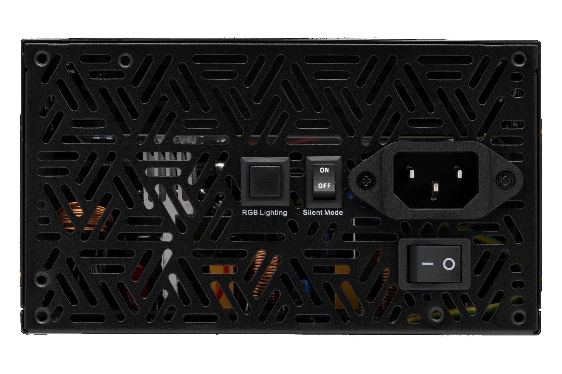 کلید پاور پاور کامپیوتر گیم دیاس KRATOS M1-600B با توان 600 وات