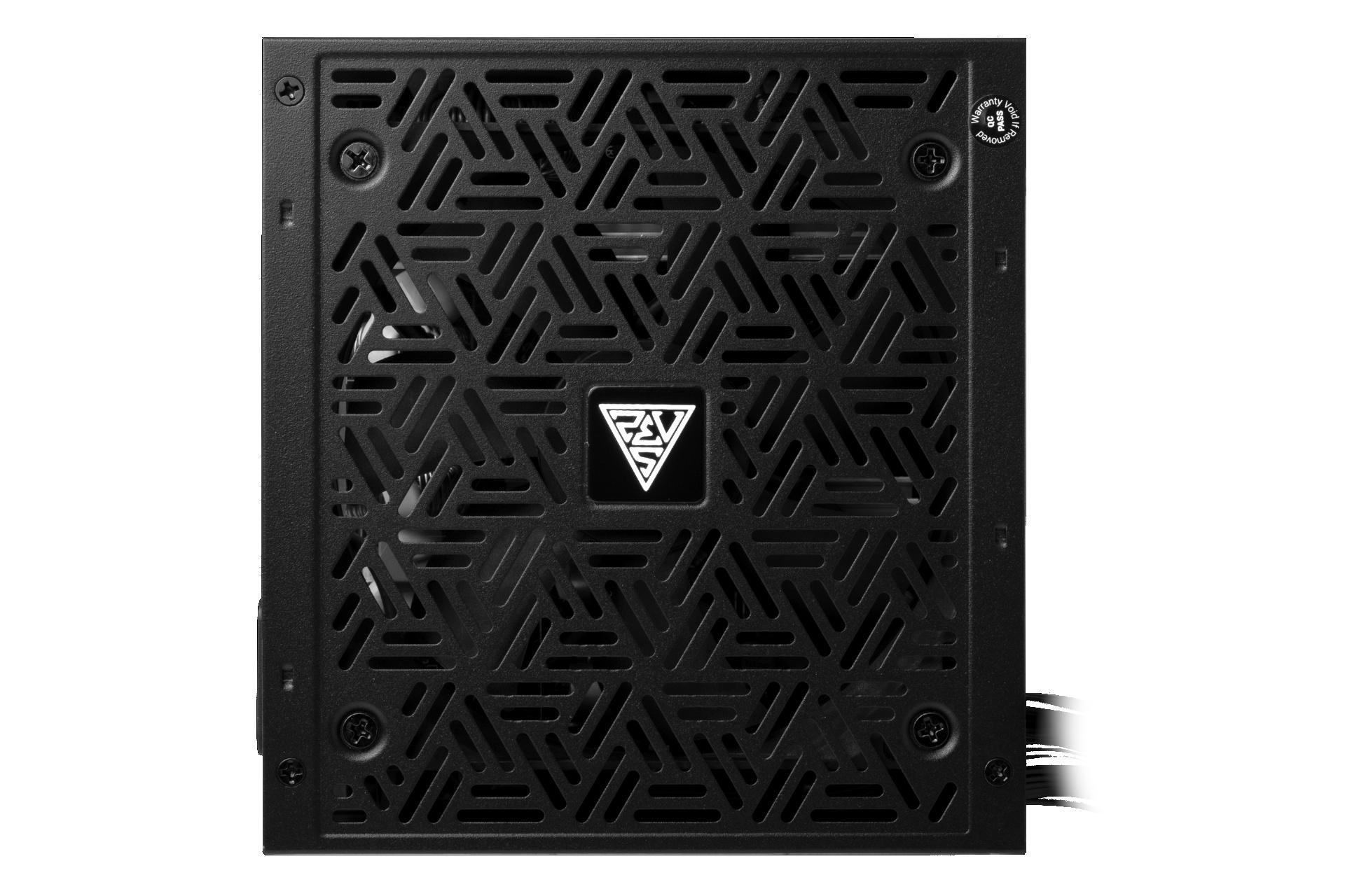 نمای بالا پاور کامپیوتر گیم دیاس HELIOS M1-850B با توان 850 وات