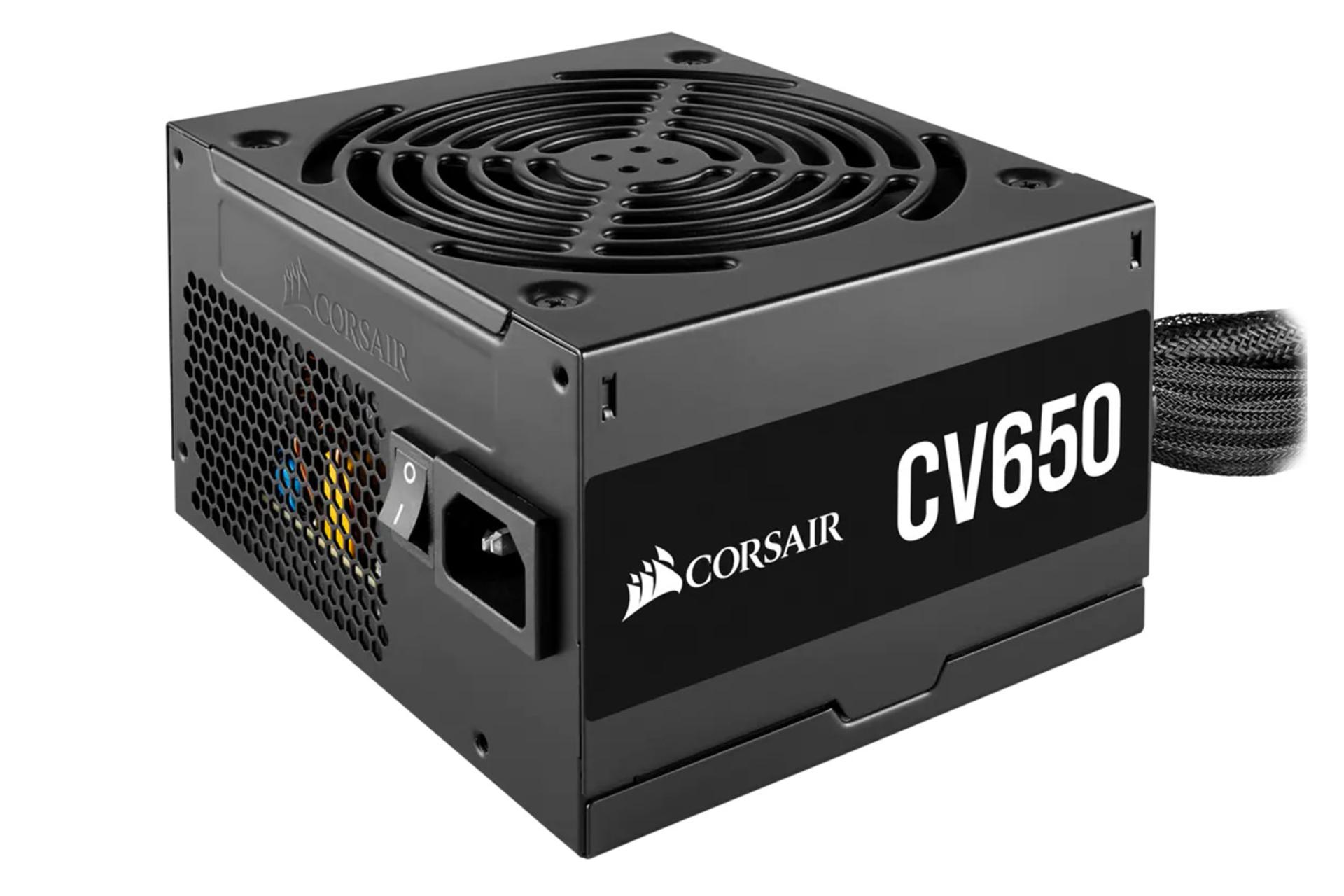 پاور کامپیوتر کورسیر CV650 CP-9020211 با توان 650 وات
