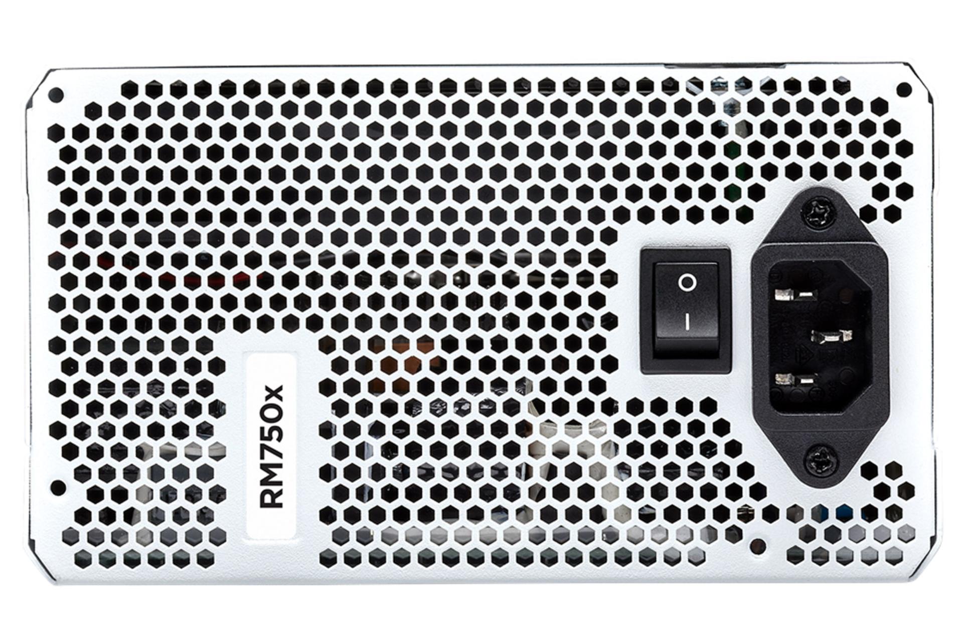 کورسیر RM750x CP-9020187 با توان 750 وات نمای پشت