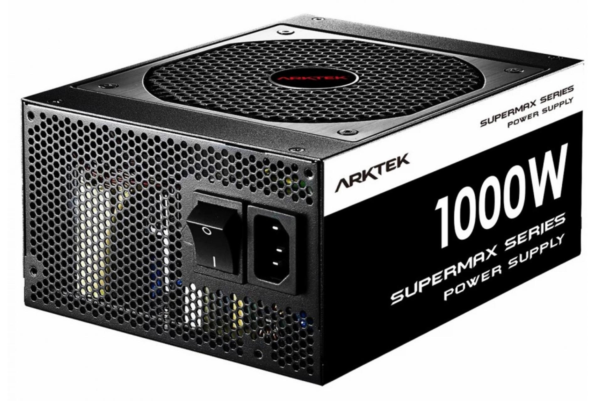 ابعاد پاور کامپیوتر آرکتک ARKTEK ATX1000W با توان 1000 وات