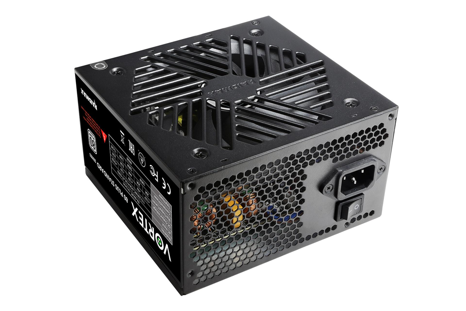 پاور کامپیوتر ریدمکس VORTEX WHITE RX-600AC-V با توان 600 وات