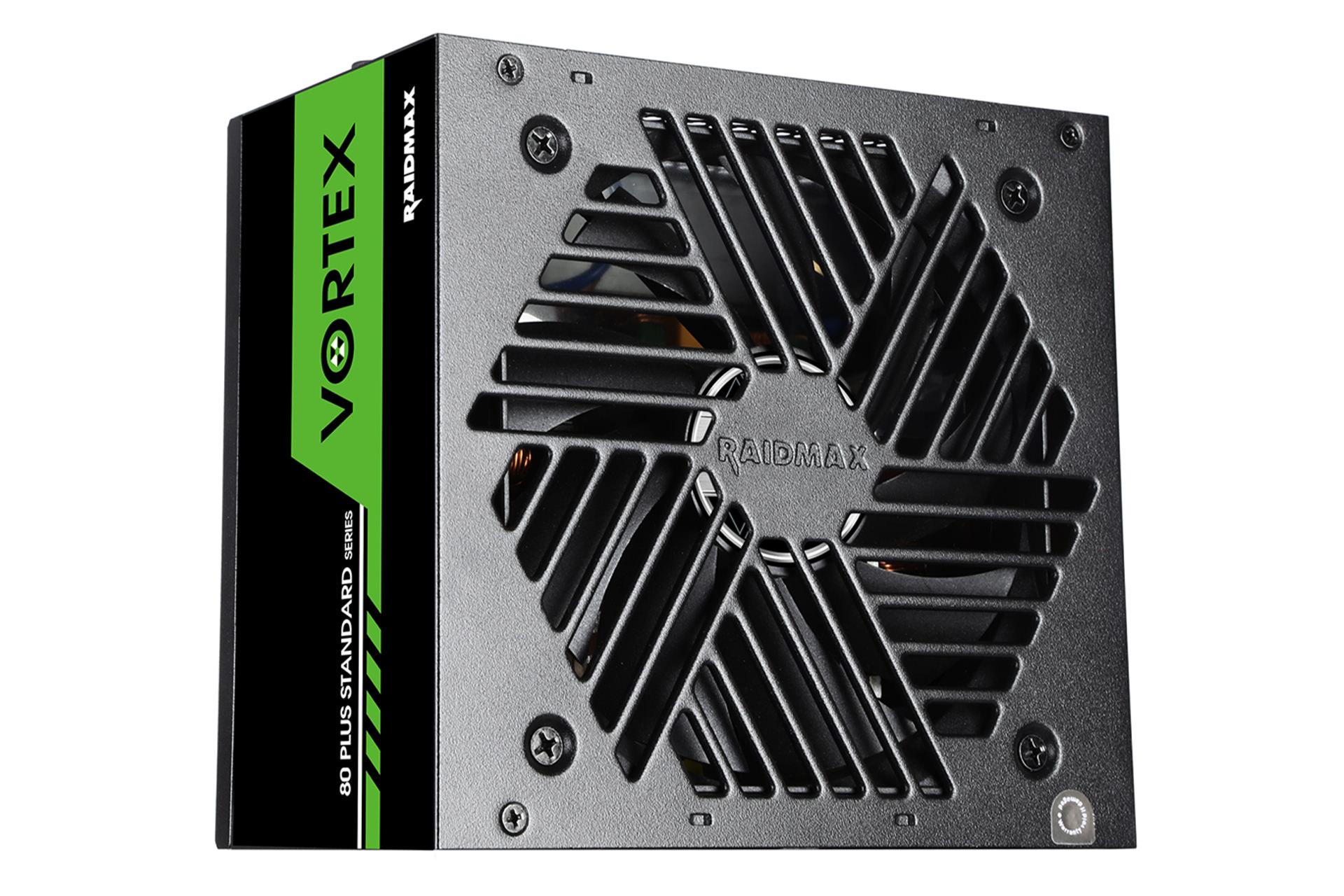 پاور کامپیوتر ریدمکس VORTEX WHITE RX-600AC-V با توان 600 وات نمای جانبی