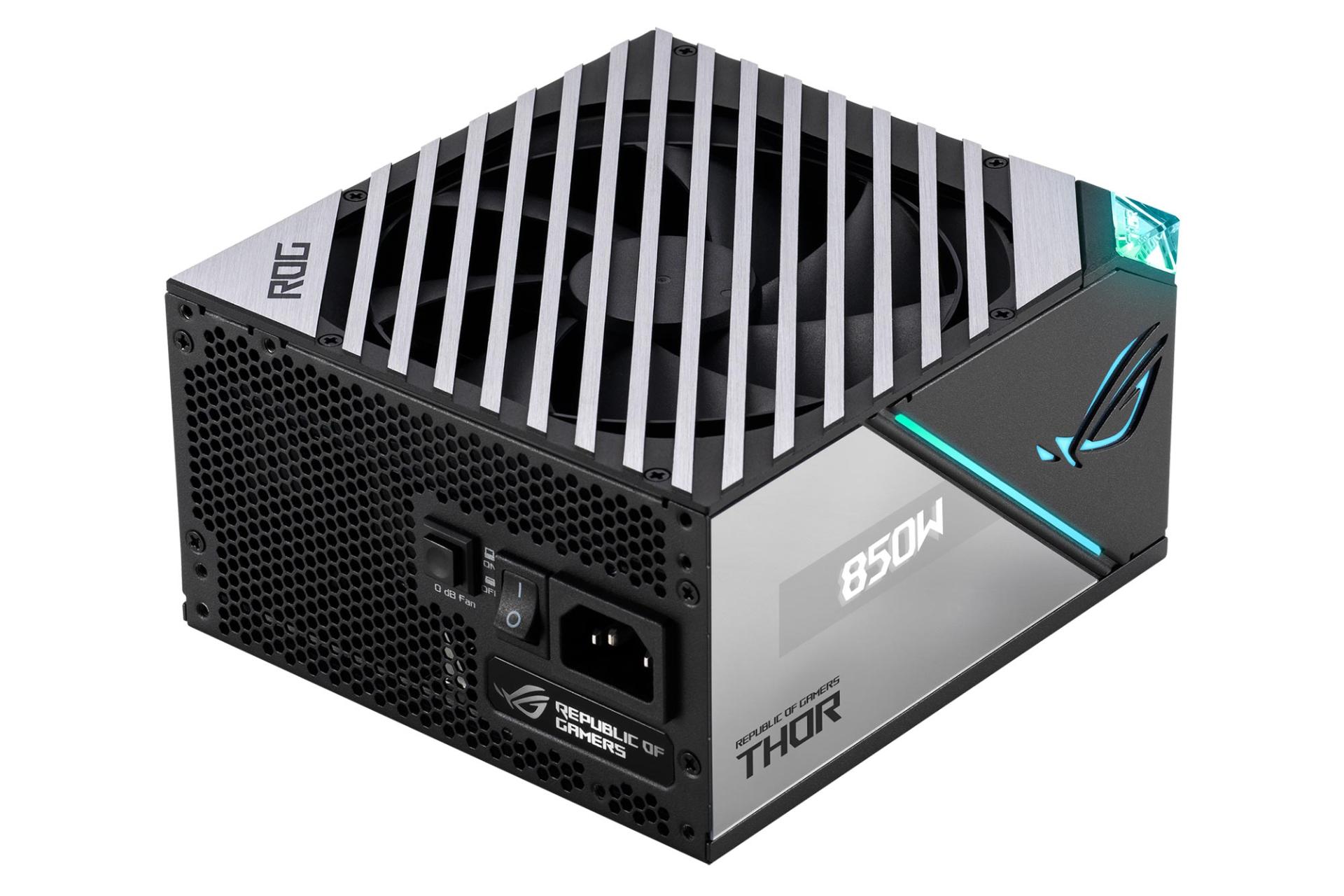 ابعاد پاور کامپیوتر ایسوس ASUS ROG THOR 850W Platinum II با توان 850 وات