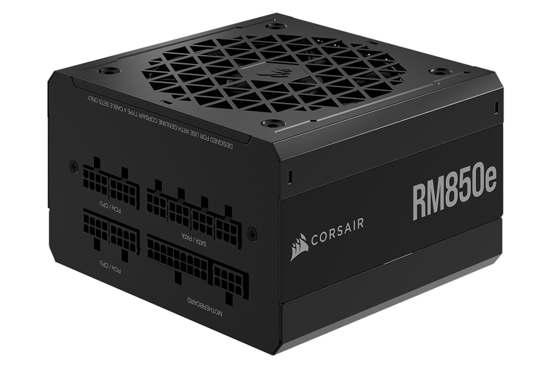 ابعاد پاور کامپیوتر کورسیر Corsair RM850e با توان 850 وات