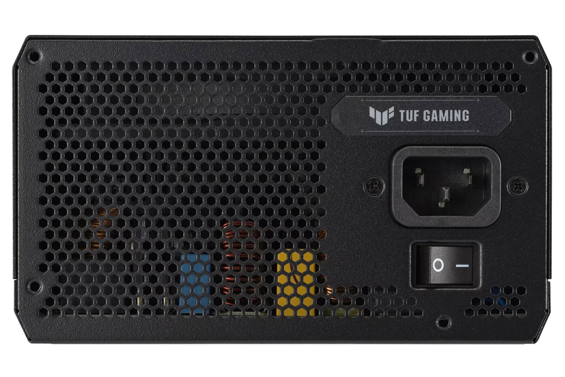 پاور کامپیوتر ایسوس ASUS TUF Gaming 1200W Gold با توان 1200 وات نمای پشت