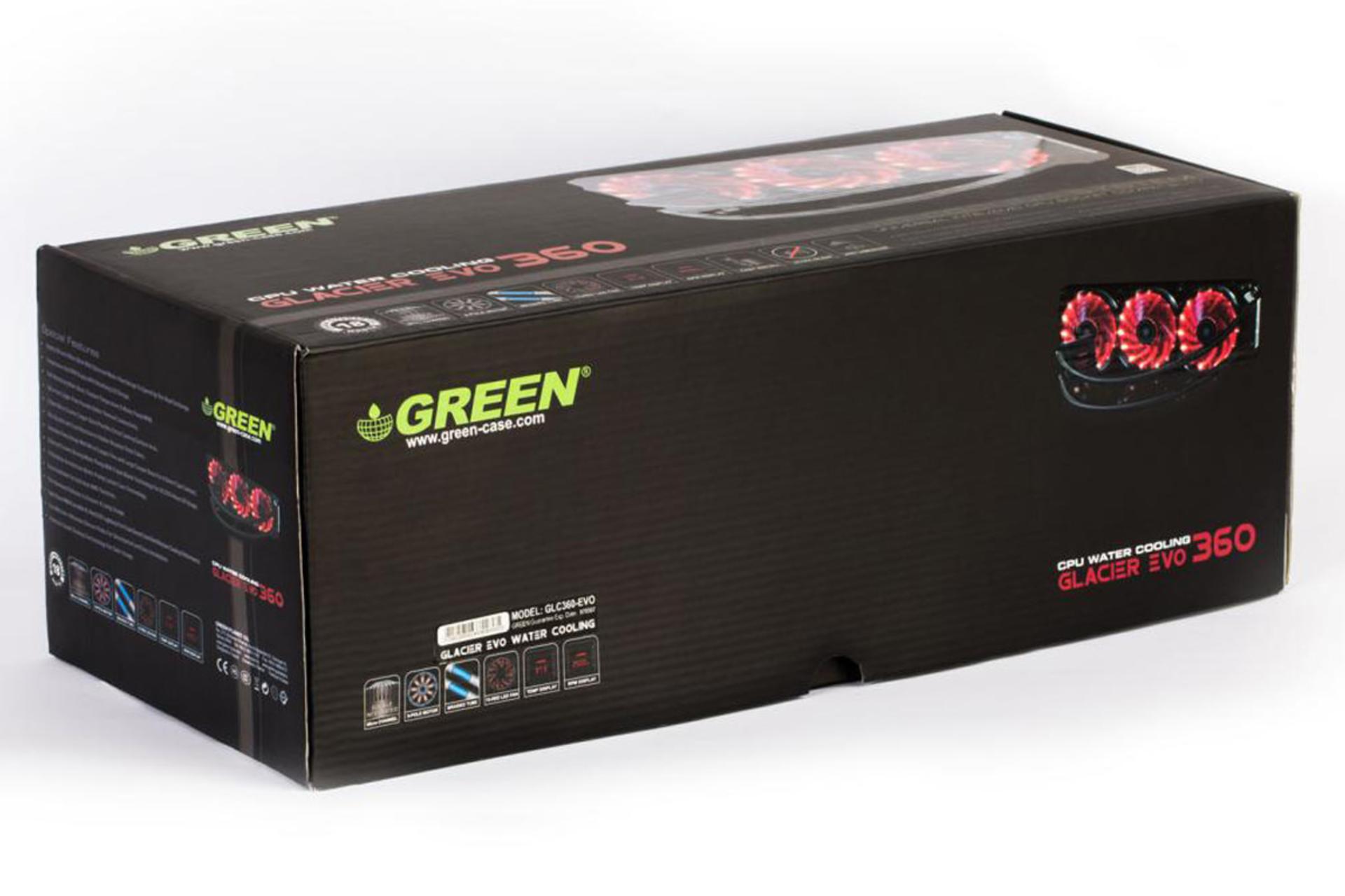جعبه خنک کننده مایع گرین GLACIER 360 EVO