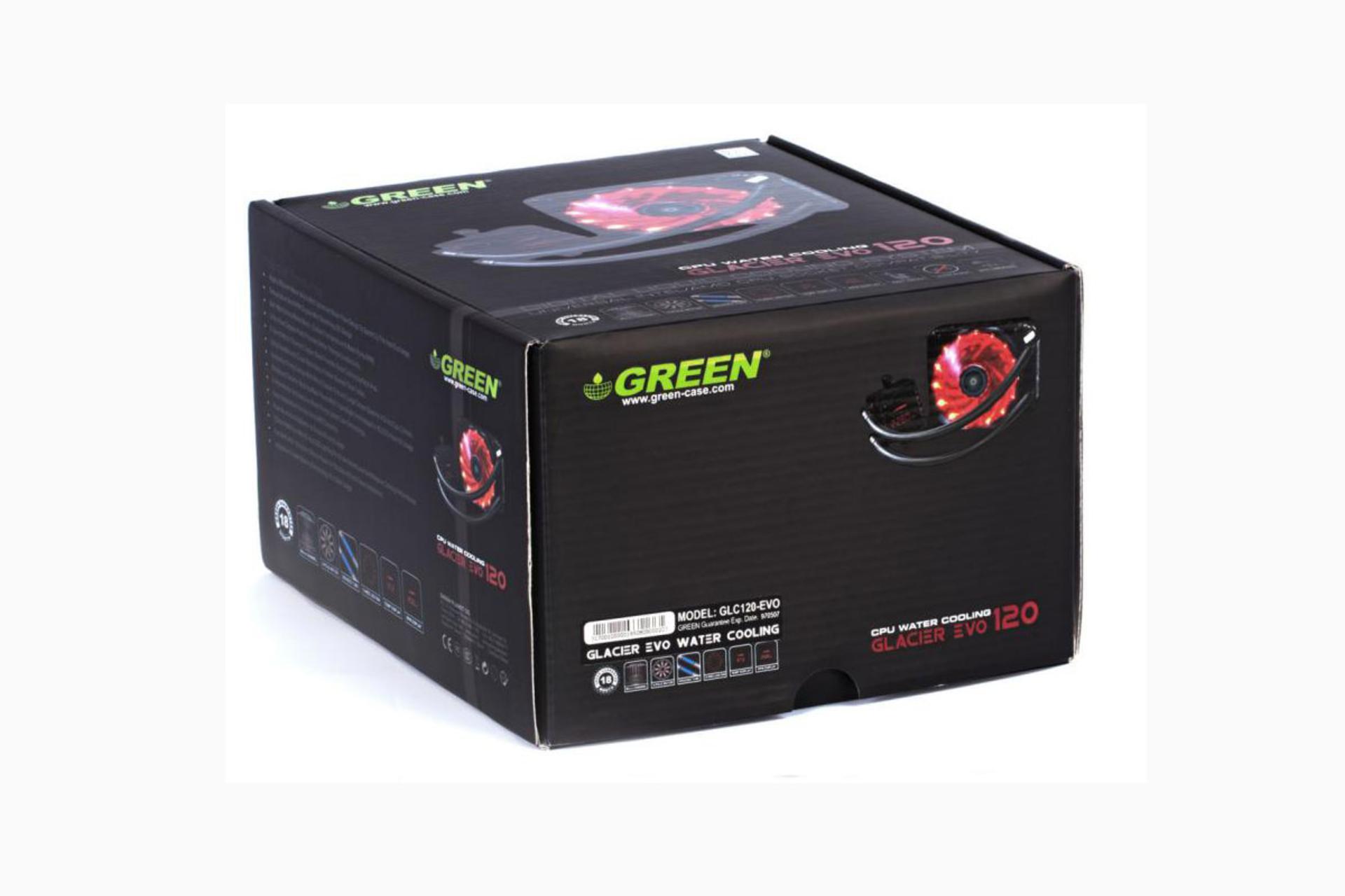 جعبه خنک کننده مایع گرین GLACIER 120 EVO