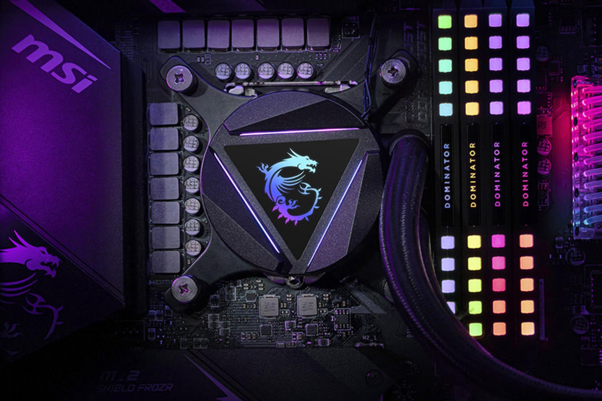 پمپ نک کننده مایع ام اس آی MAG CORELIQUID 240R V2