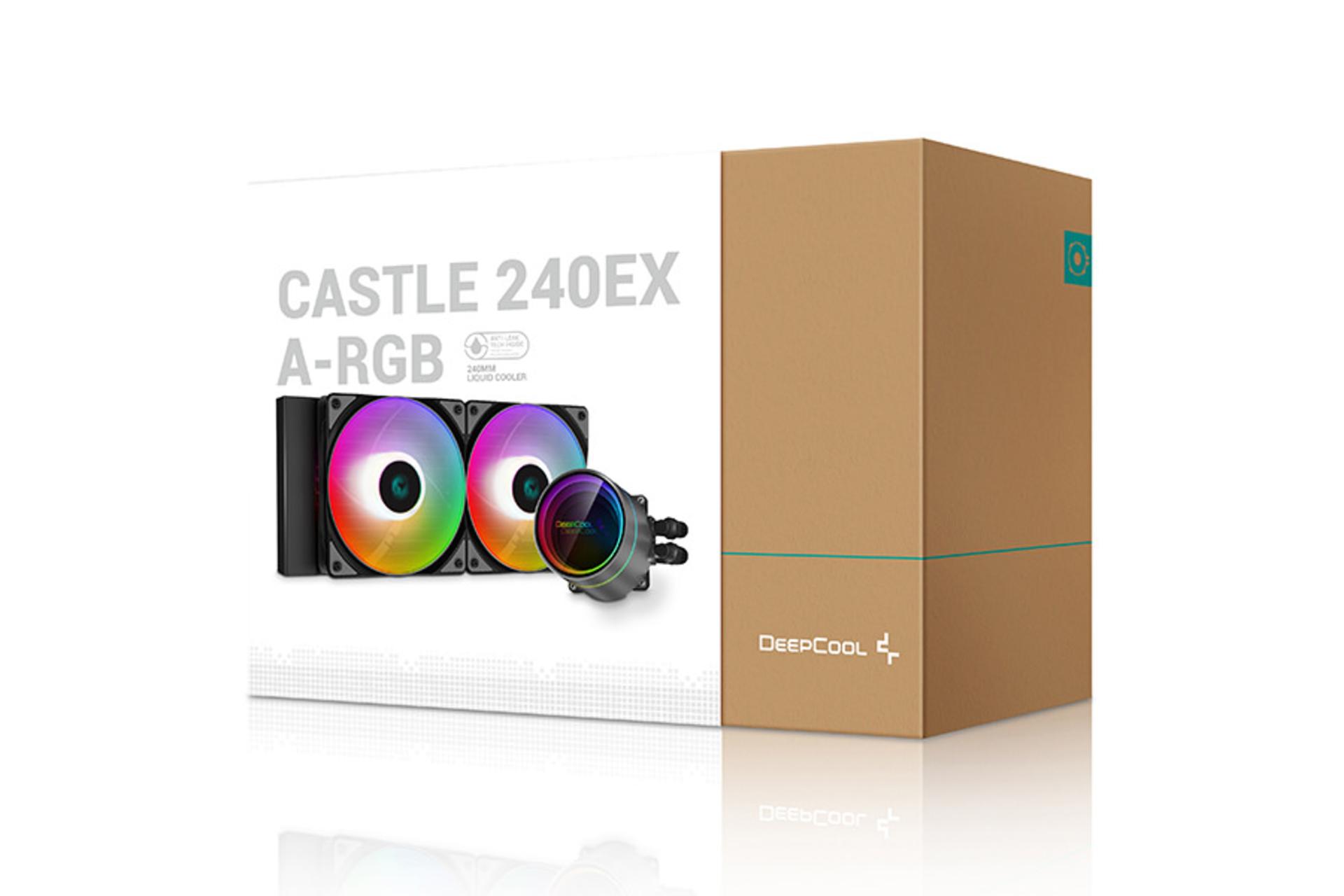 جعبه خنک کننده مایع دیپ کول CASTLE 240EX A-RGB