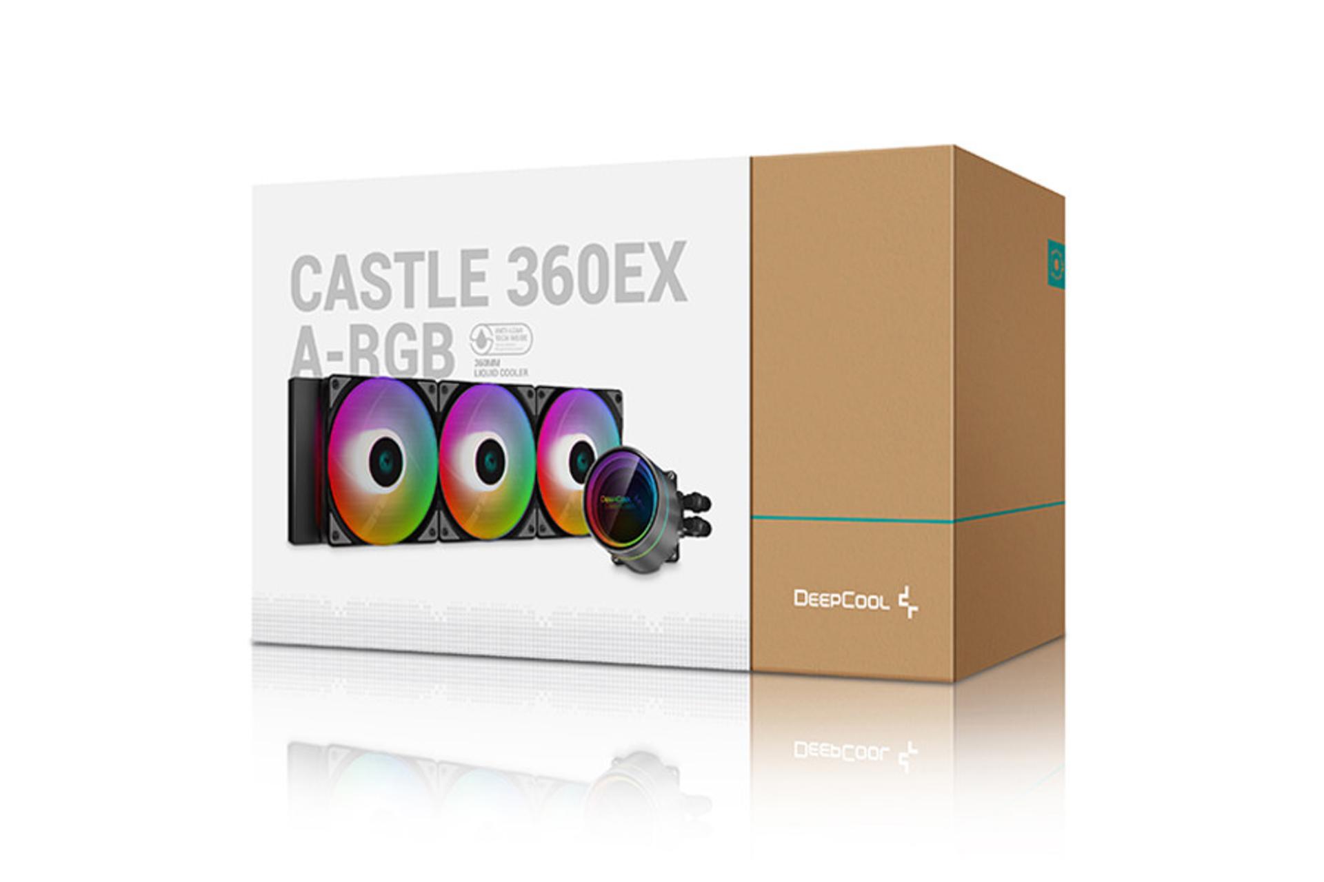 جعبه خنک کننده مایع دیپ کول CASTLE 360EX ARGB
