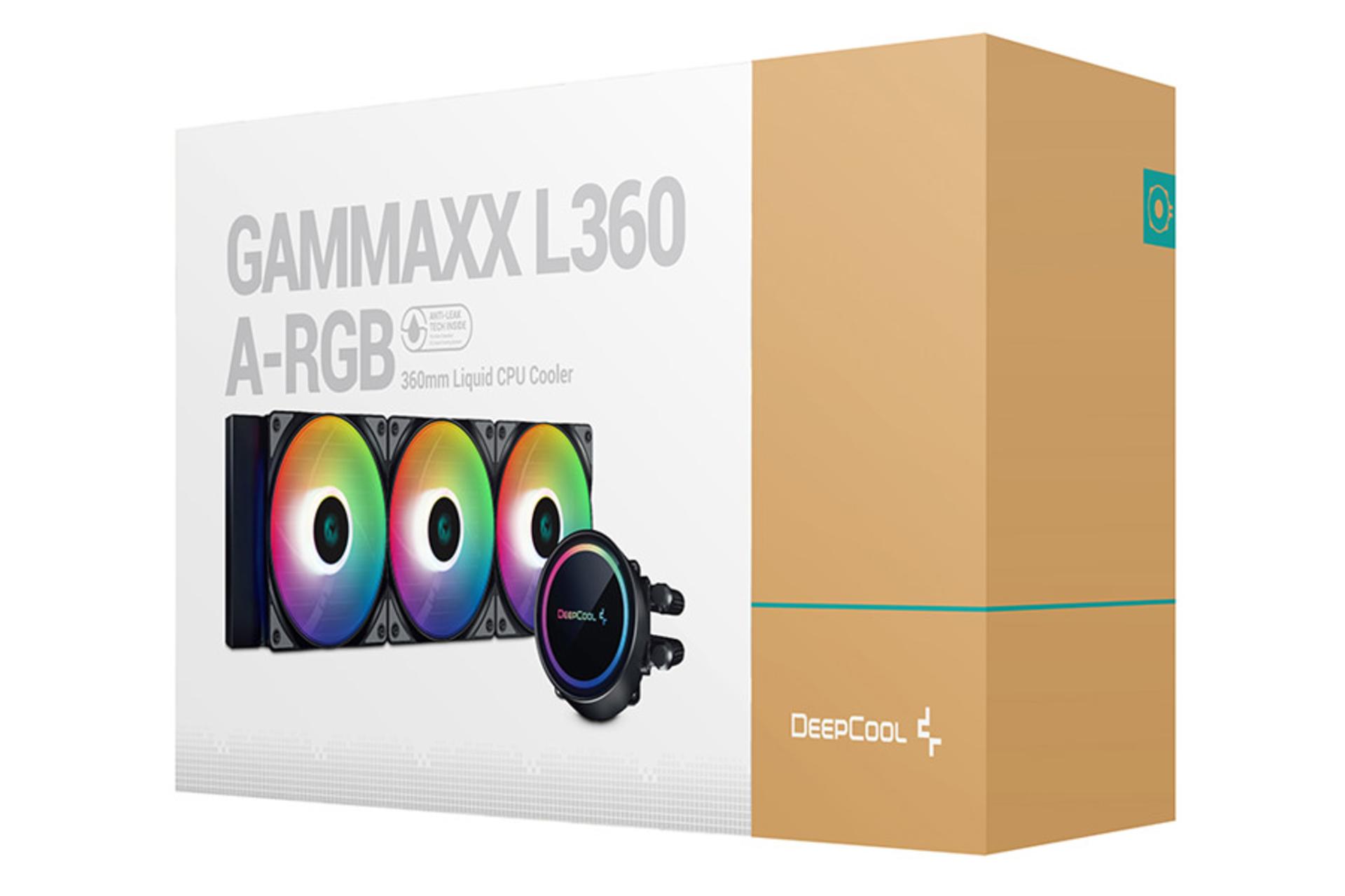 مرجع متخصصين ايران جعبه خنك كننده مايع ديپ كول GAMMAXX L360 A-RGB