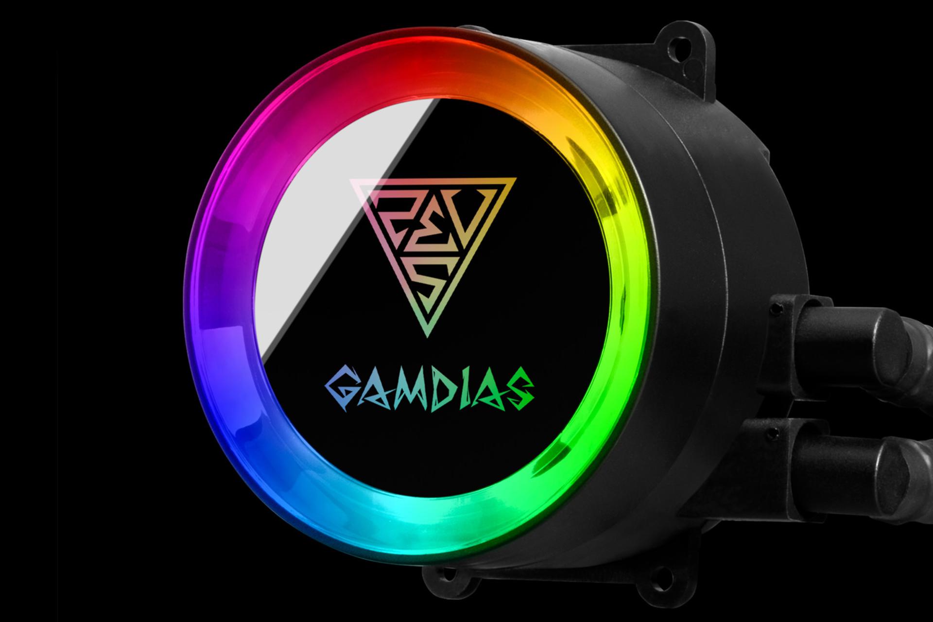 نورپردازی پمپ خنک کننده مایع گیم دیاس CHIONE E2-120R