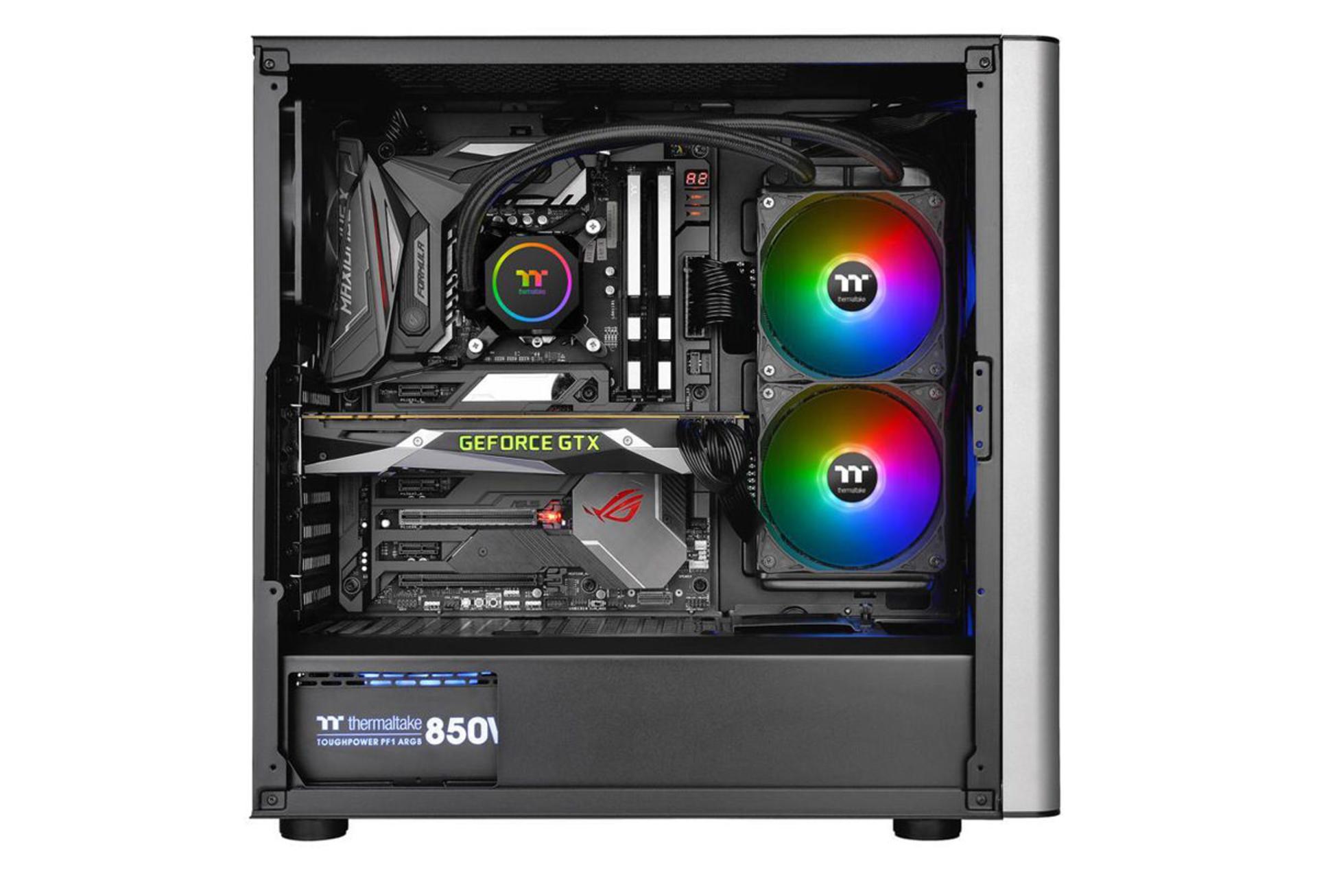 خنک کننده مایع ترمالتیک TH240 ARGB داخل کیس