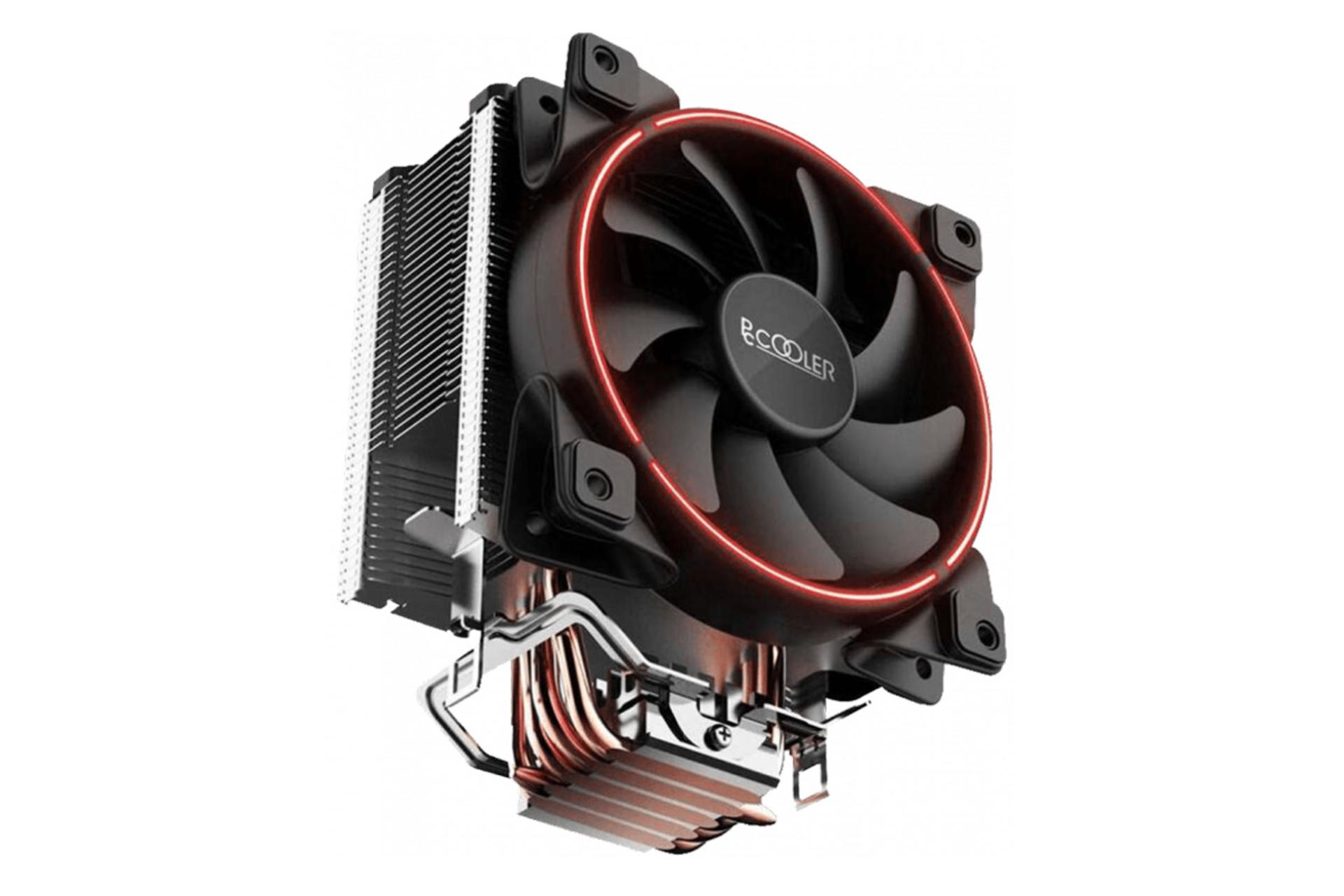 نمای جانبی خنک کننده پردازنده پی سی کولر GI-X5R V2 CORONA R