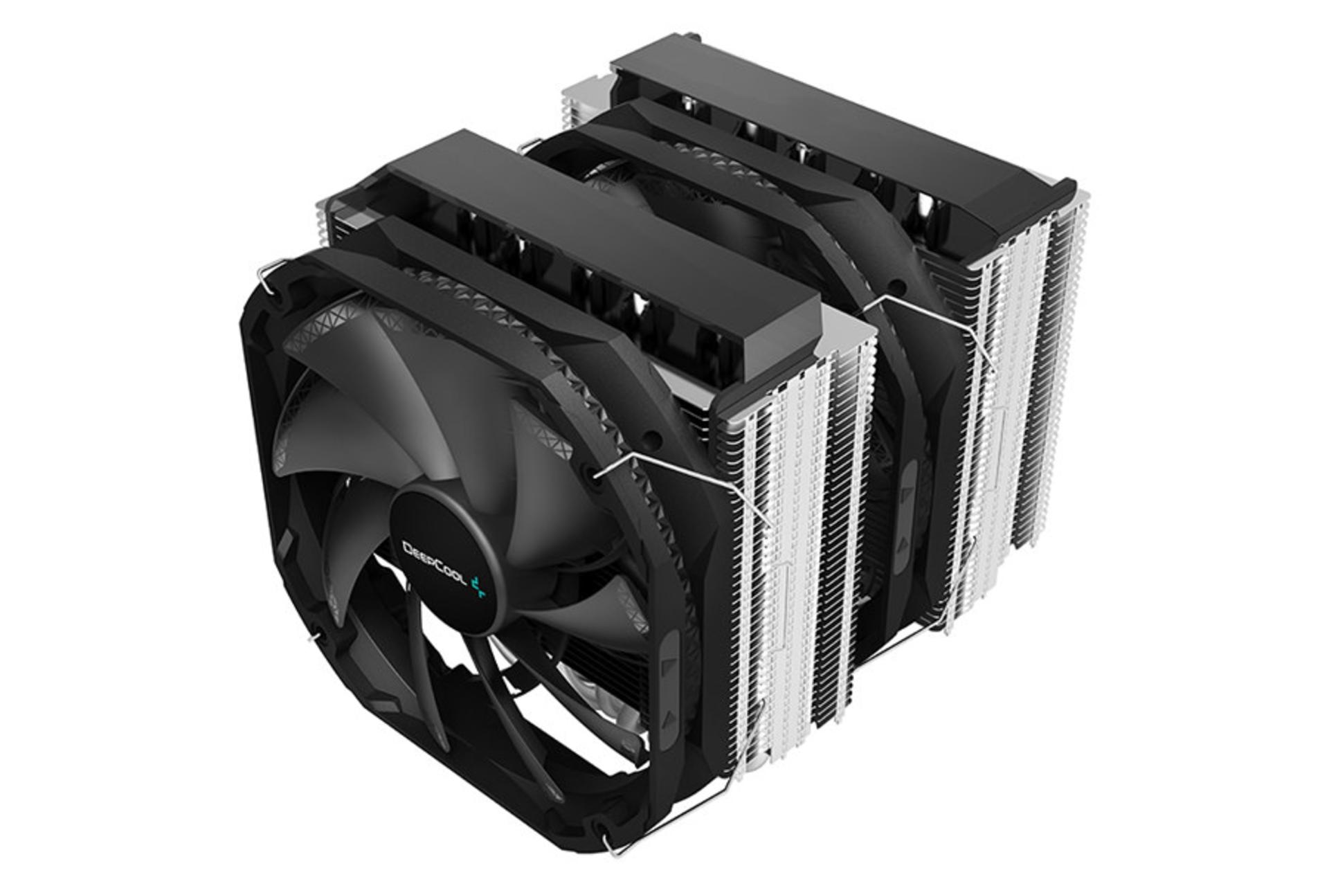 نیمرخ بالا و سمت راست خنک کننده پردازنده دیپ کول ASSASSIN III
